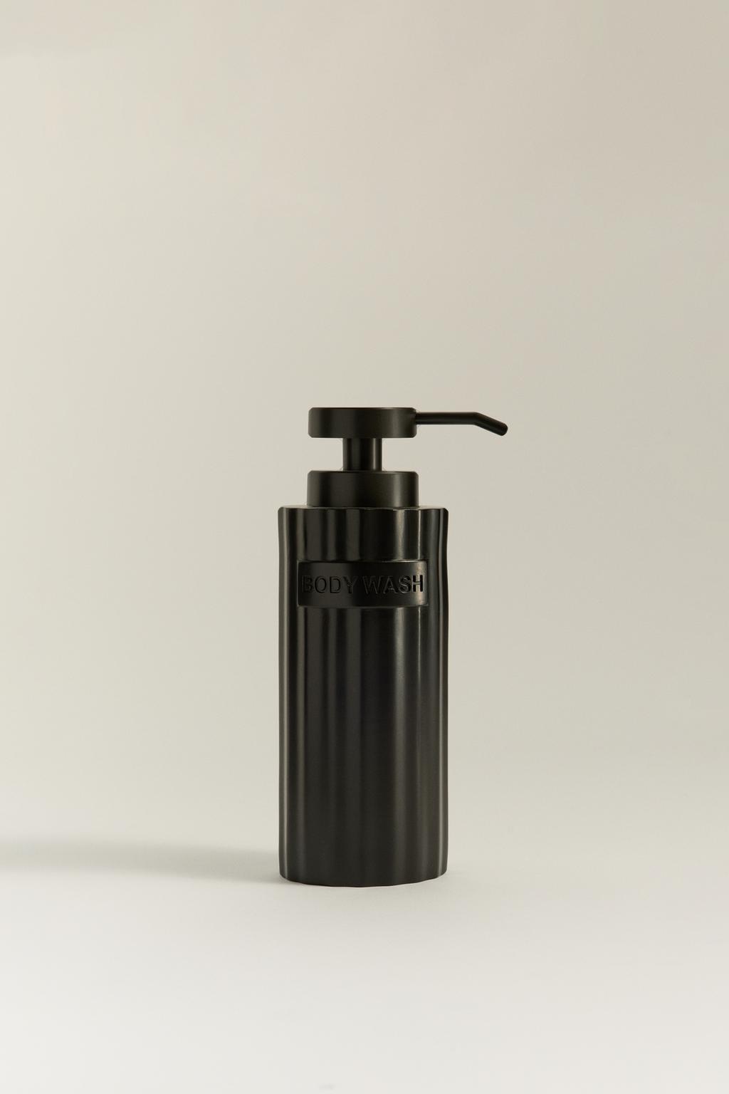 Dispensador gel resina rayada 22 x Ø8 cm