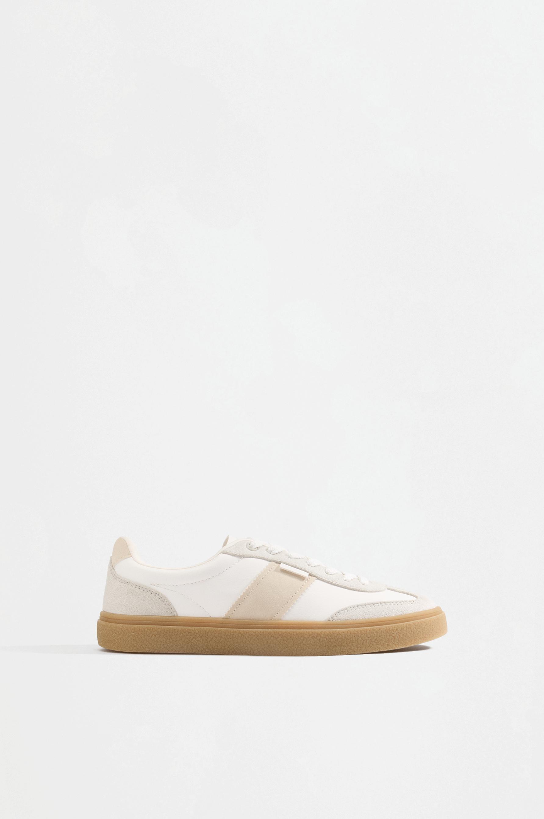 Retro sneaker — WHITE