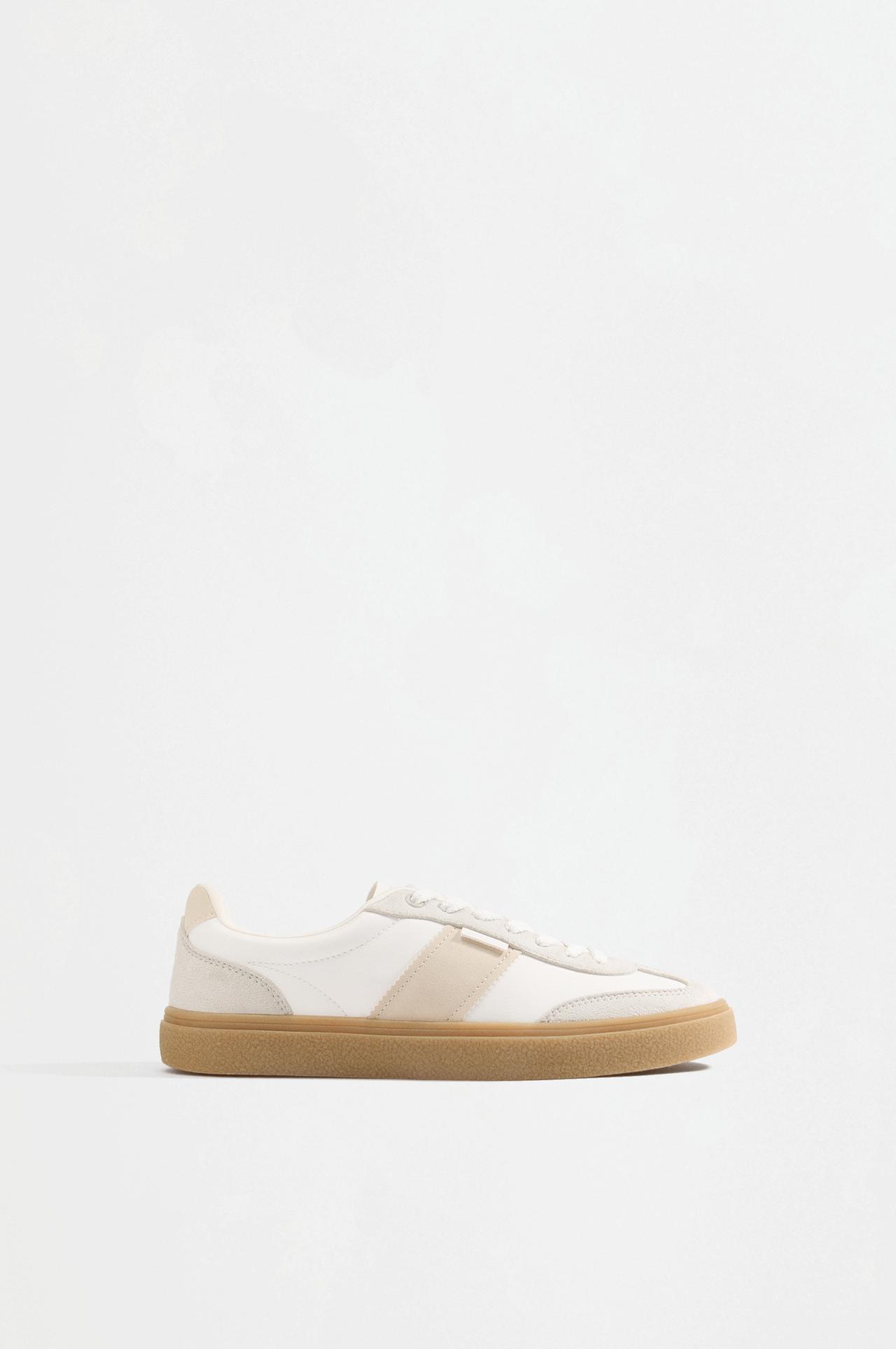 Retro sneaker — WHITE