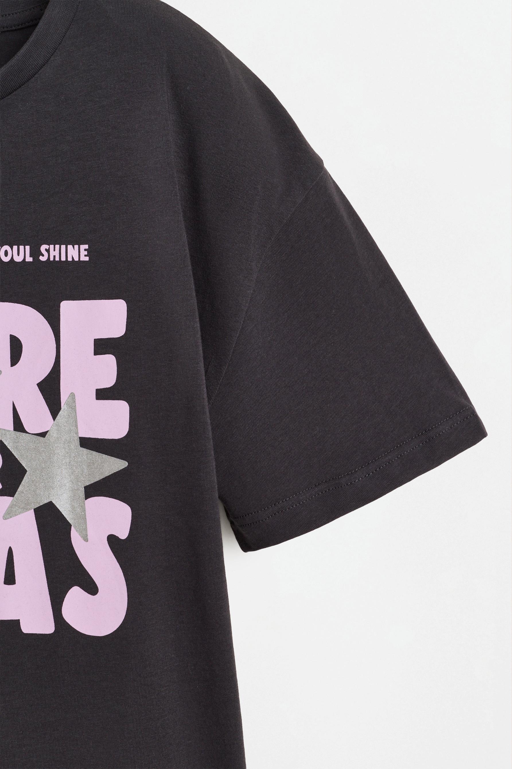 Printed T-shirt — ANTHRACITE GREY