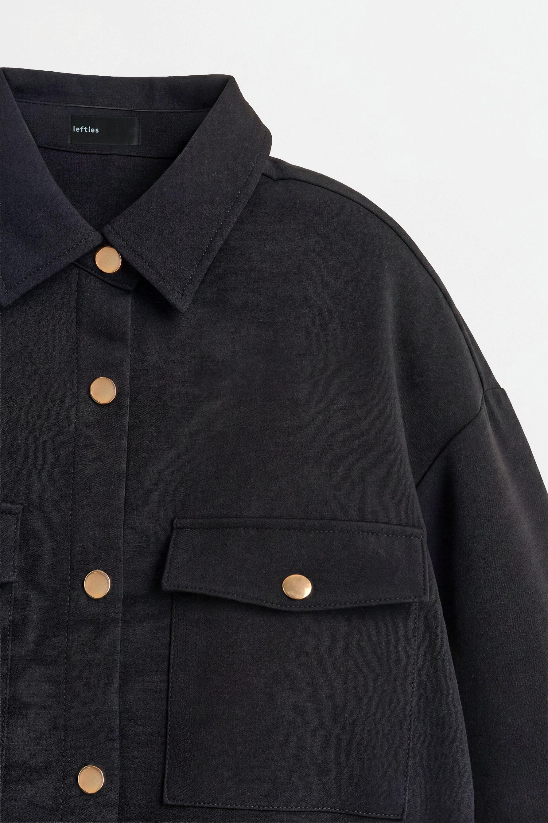 Safari overshirt — BLACK