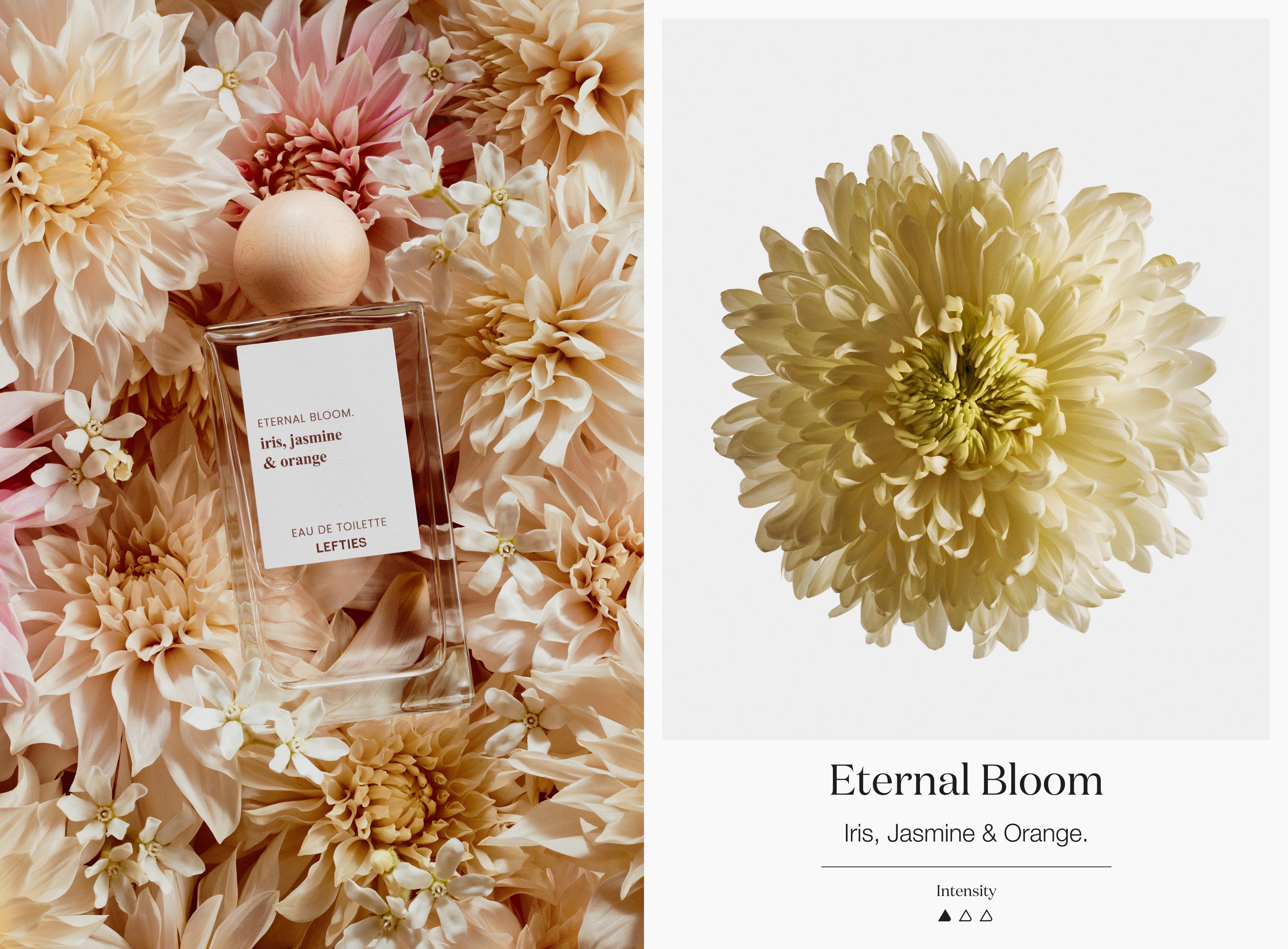 Bloom Iris, Jasmine & Orange EDT 100 ml — PASTEL PINK