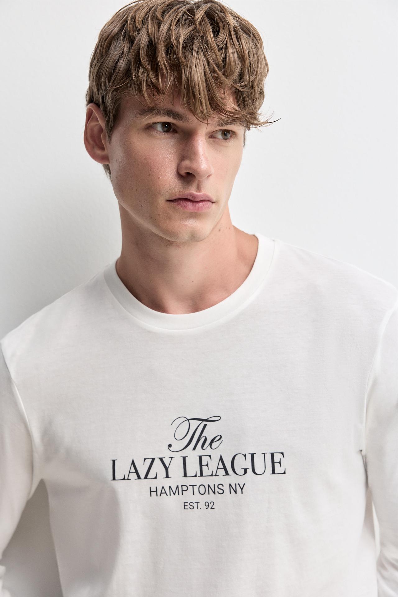Long printed pyjamas — OFF WHITE