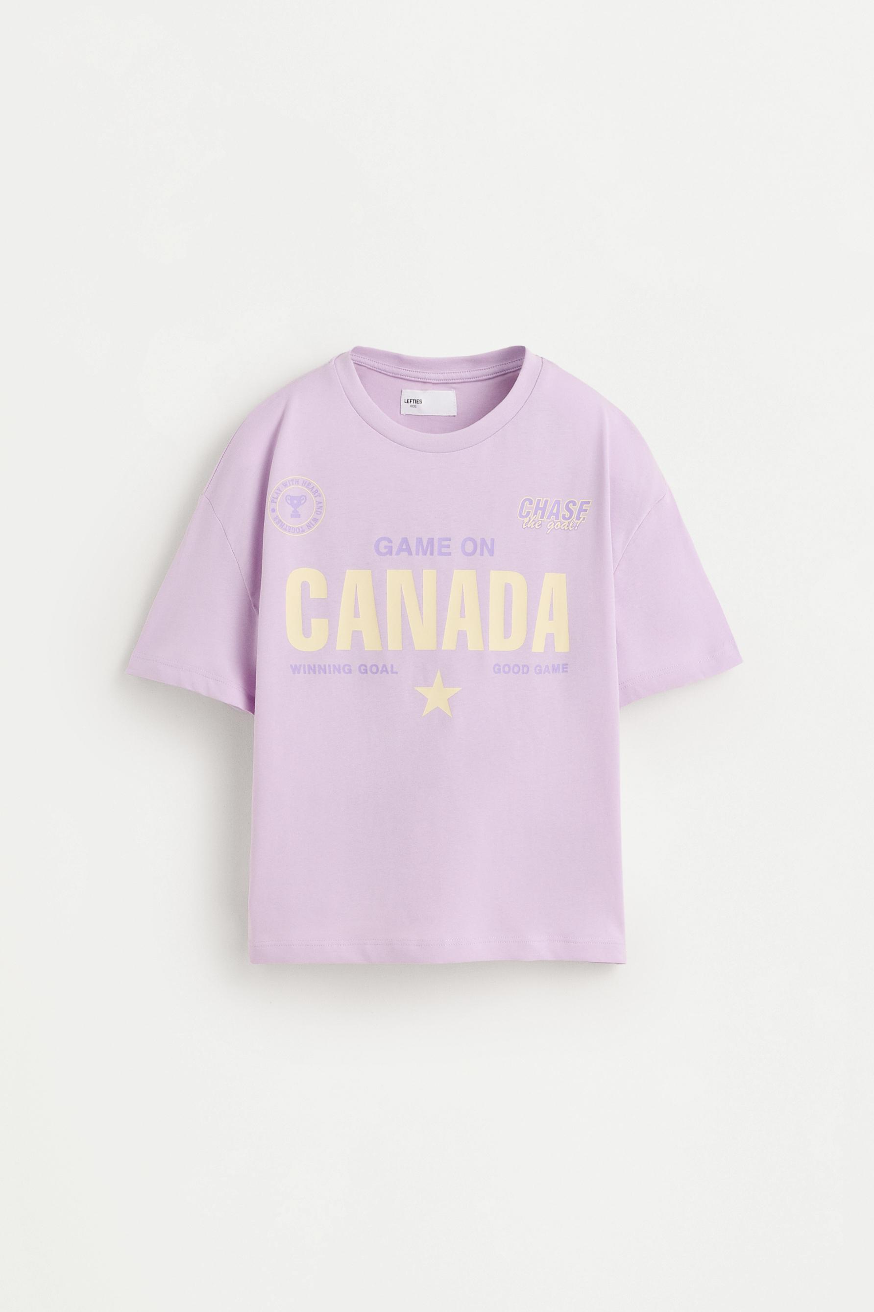 Printed T-shirt — PALE MAUVE
