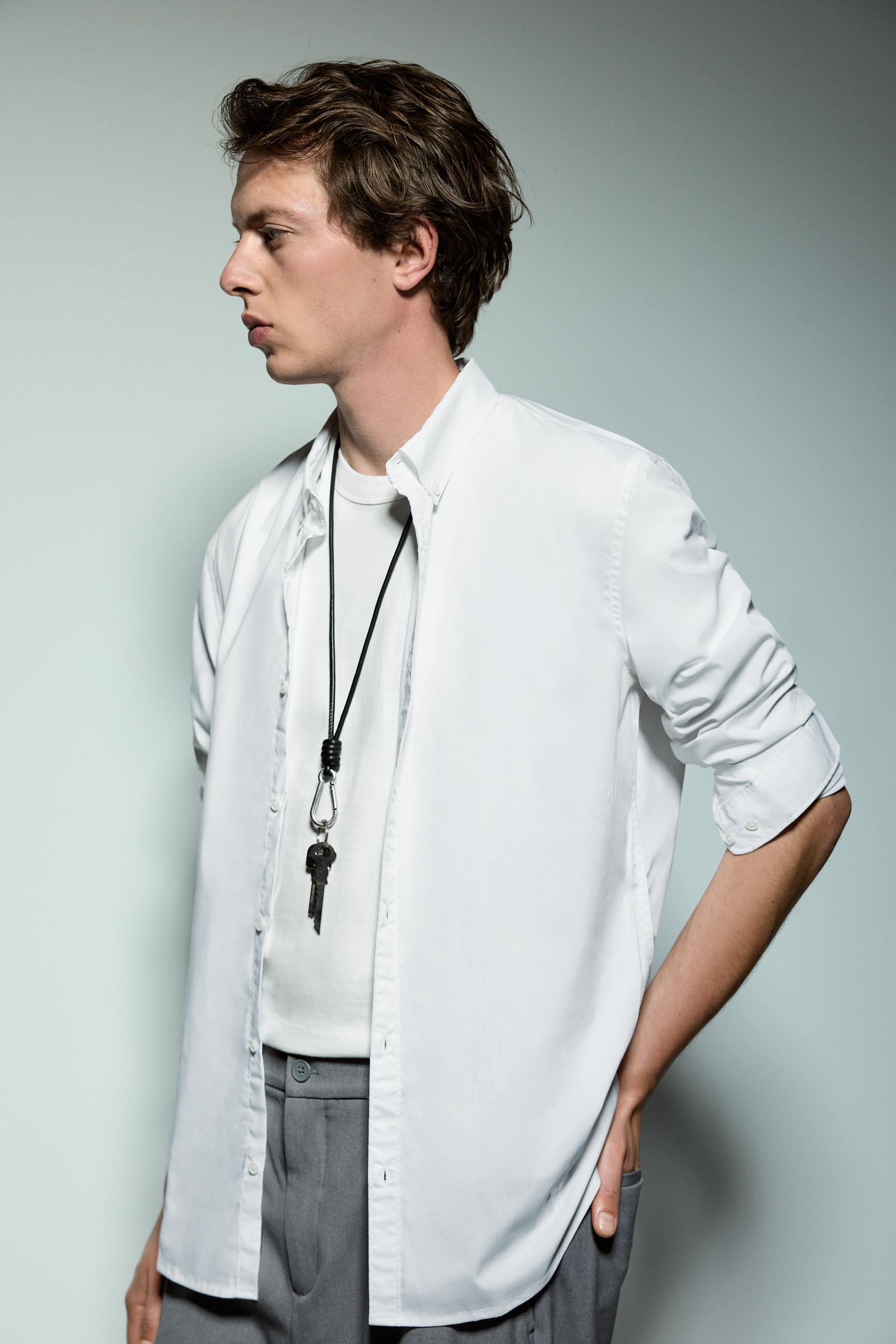 Basic shirt — WHITE