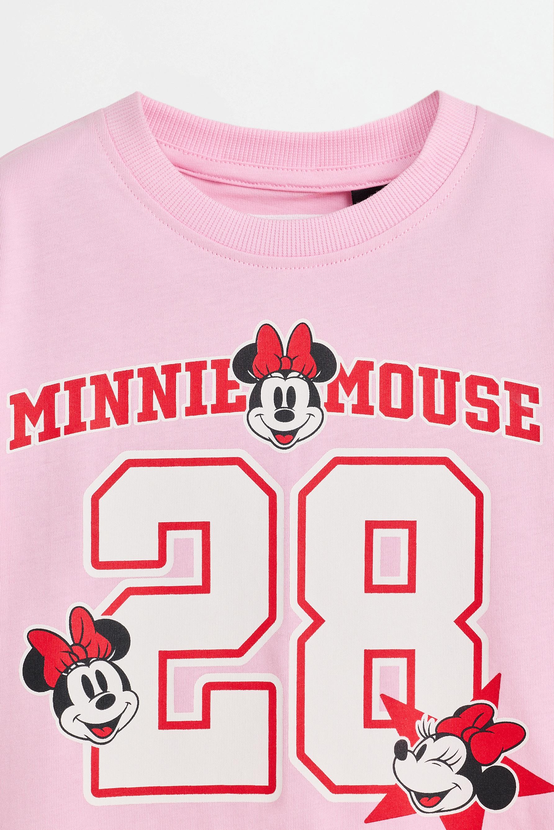 Minnie Mouse ©Disney T-shirt and leggings co-ord — PINK