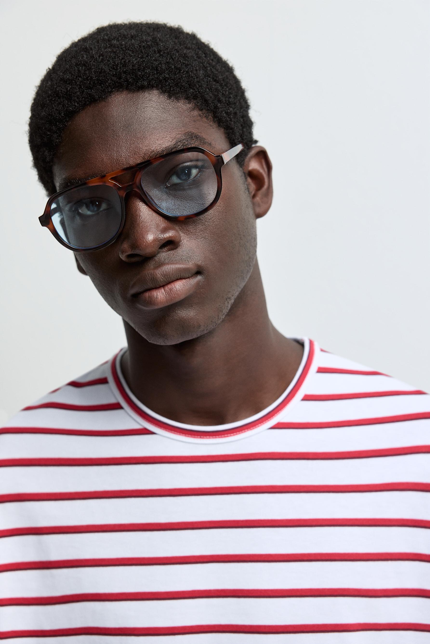 Striped T-shirt — OFF WHITE