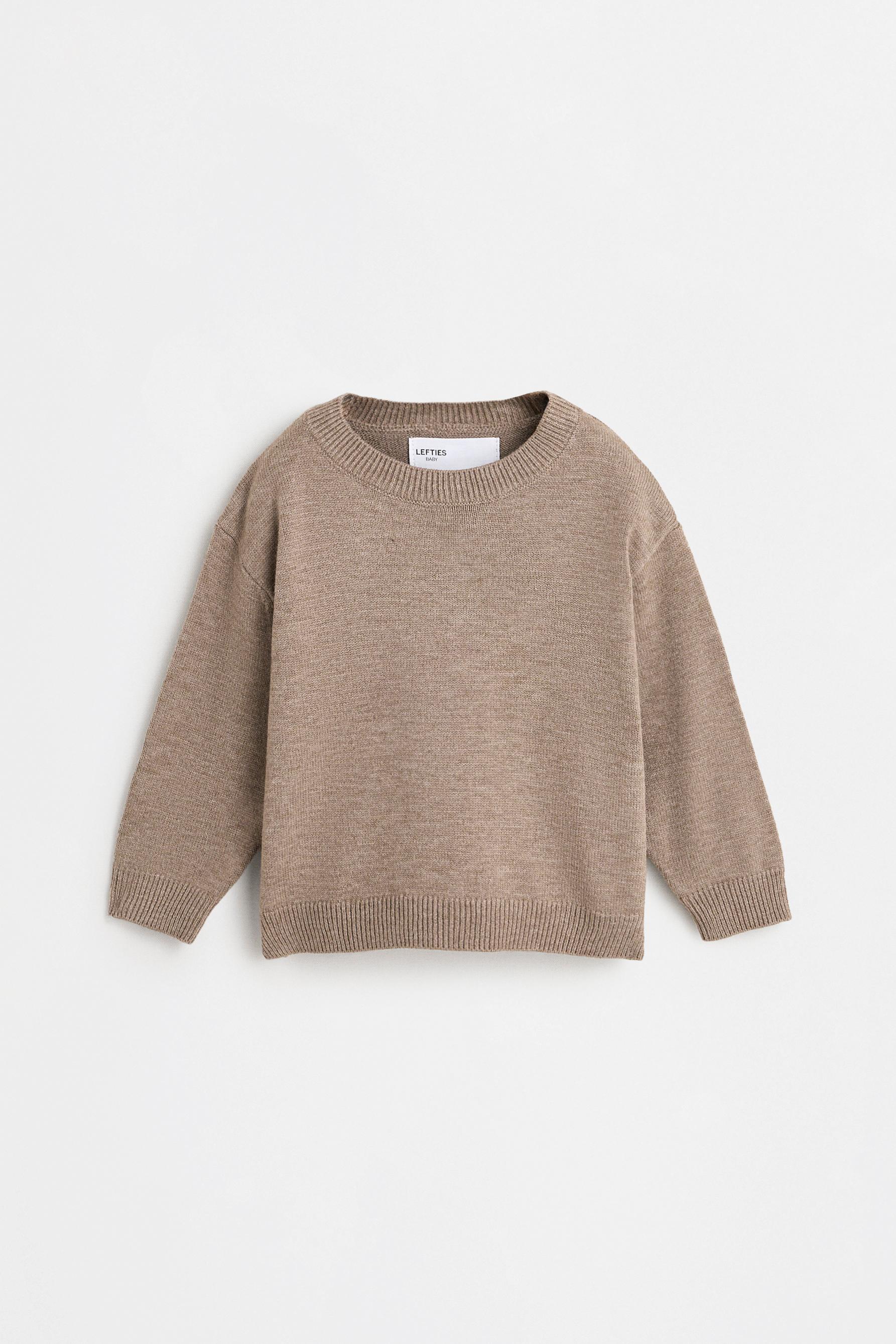 Knit sweater and animal print leggings co-ord — OCHRE