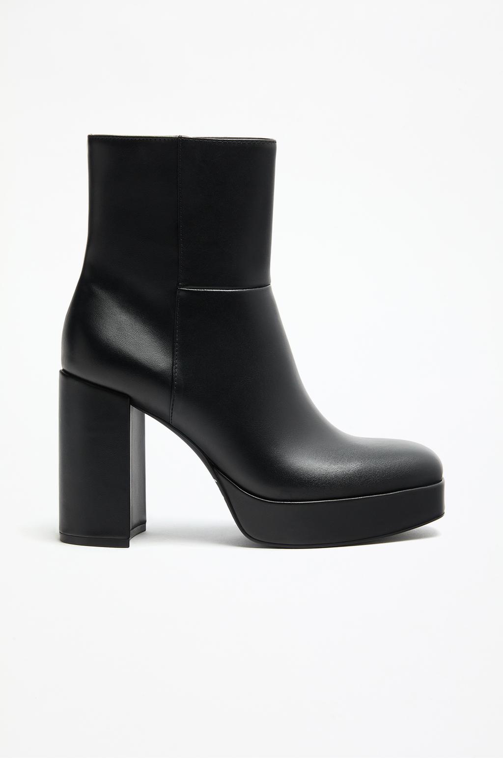 High-heel ankle boots