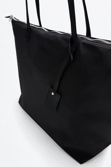 Nylon tote bag — BLACK 3