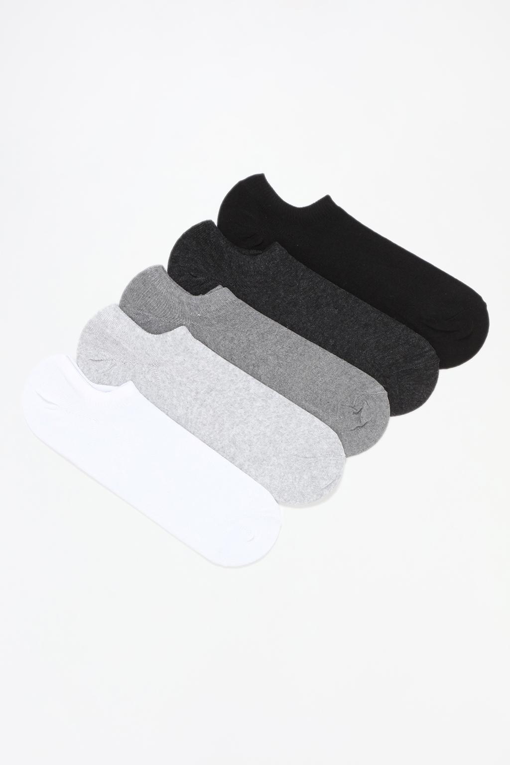 Pack de 5 pares de calcetines tipo invisibles