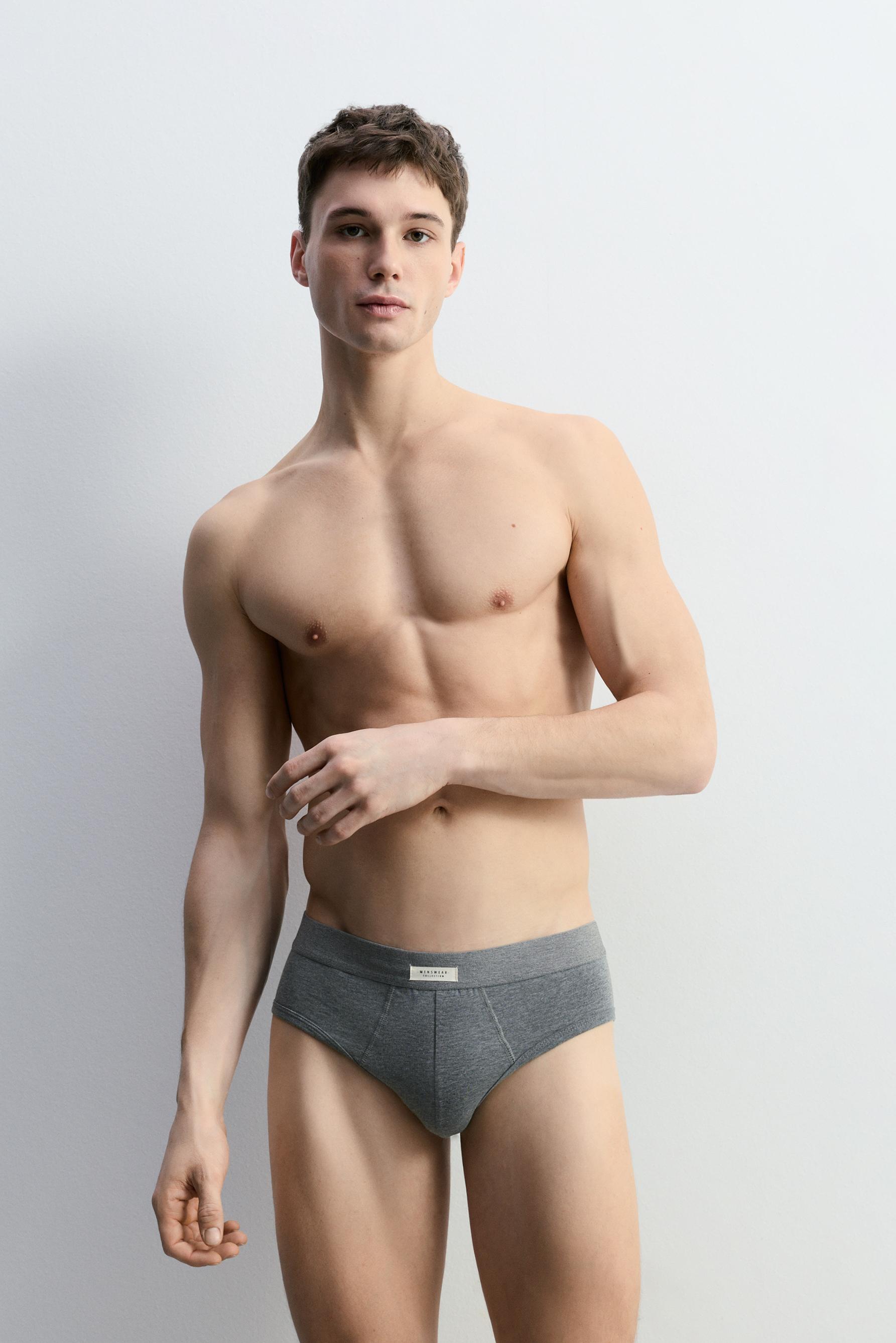 Briefs (3-Pack) — GREY