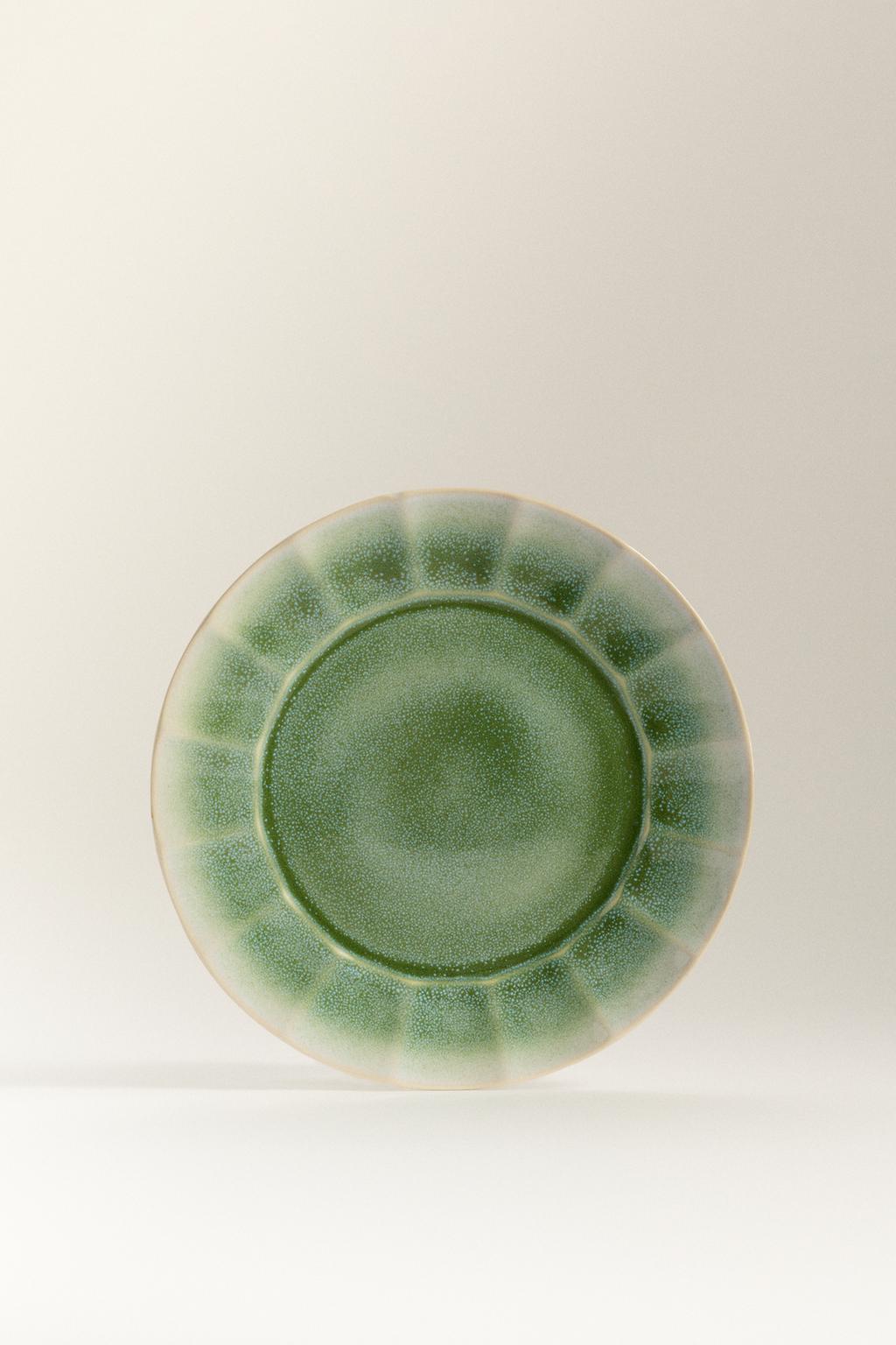 Plato postre cerámica 23 cm