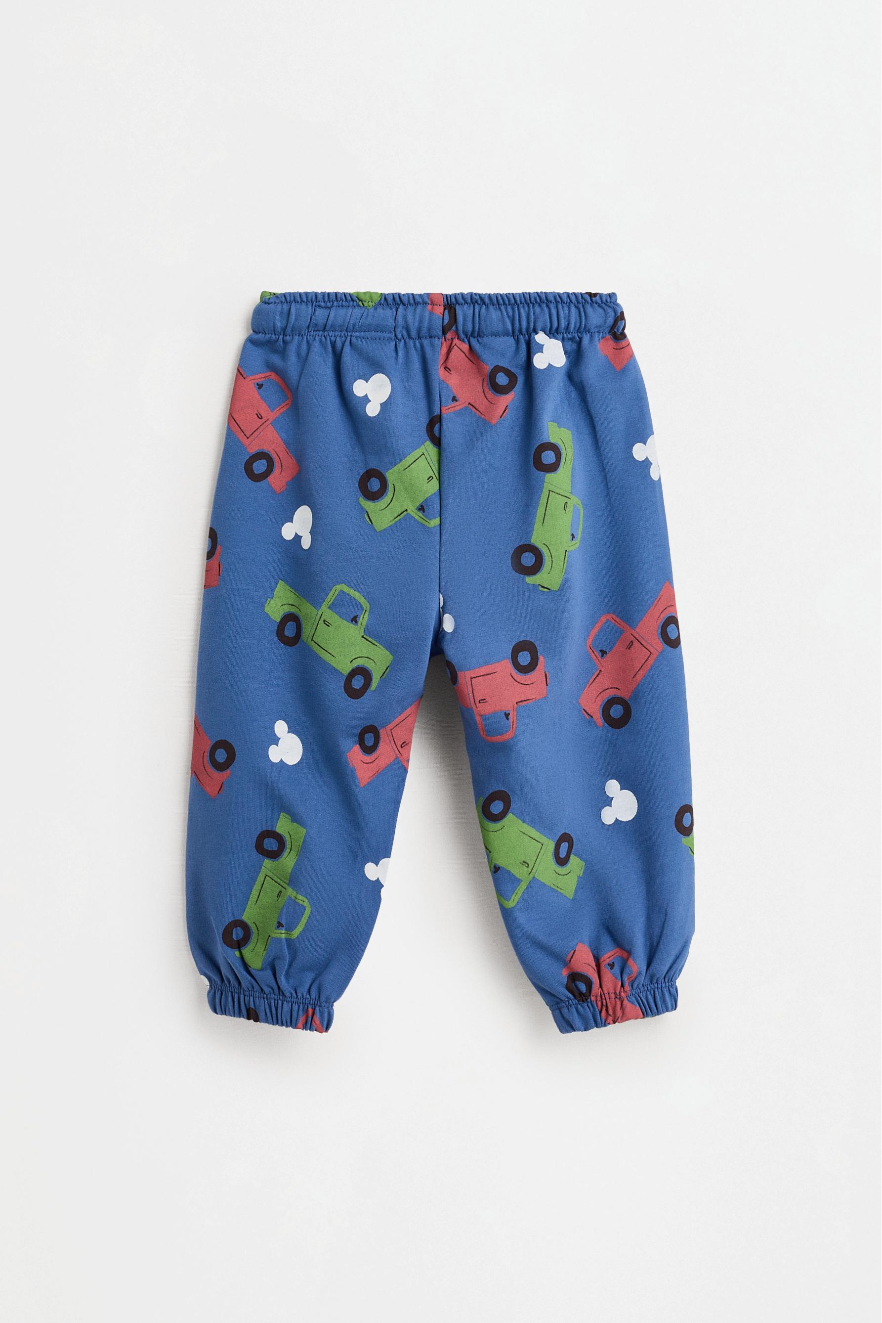Mickey Mouse ©Disney T-shirt and plush trousers set — MEDIUM BLUE