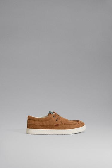 Barefoot dress sneakers — BROWN 1