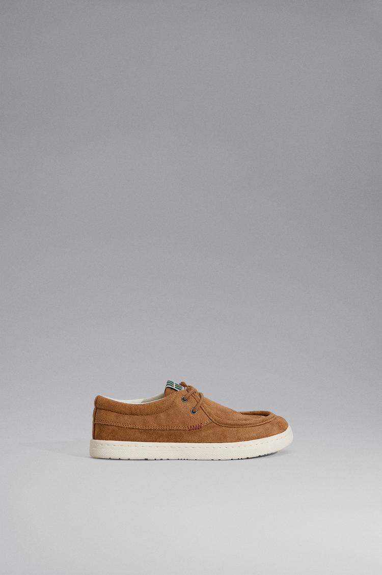 Barefoot dress sneakers — BROWN