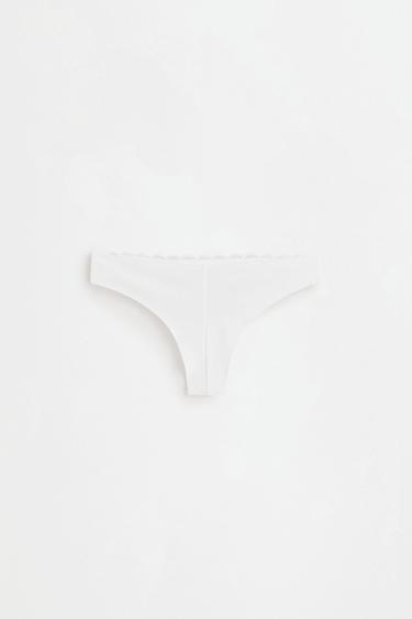 3-Pack of Brazilian lace briefs — BLUE/WHITE 9