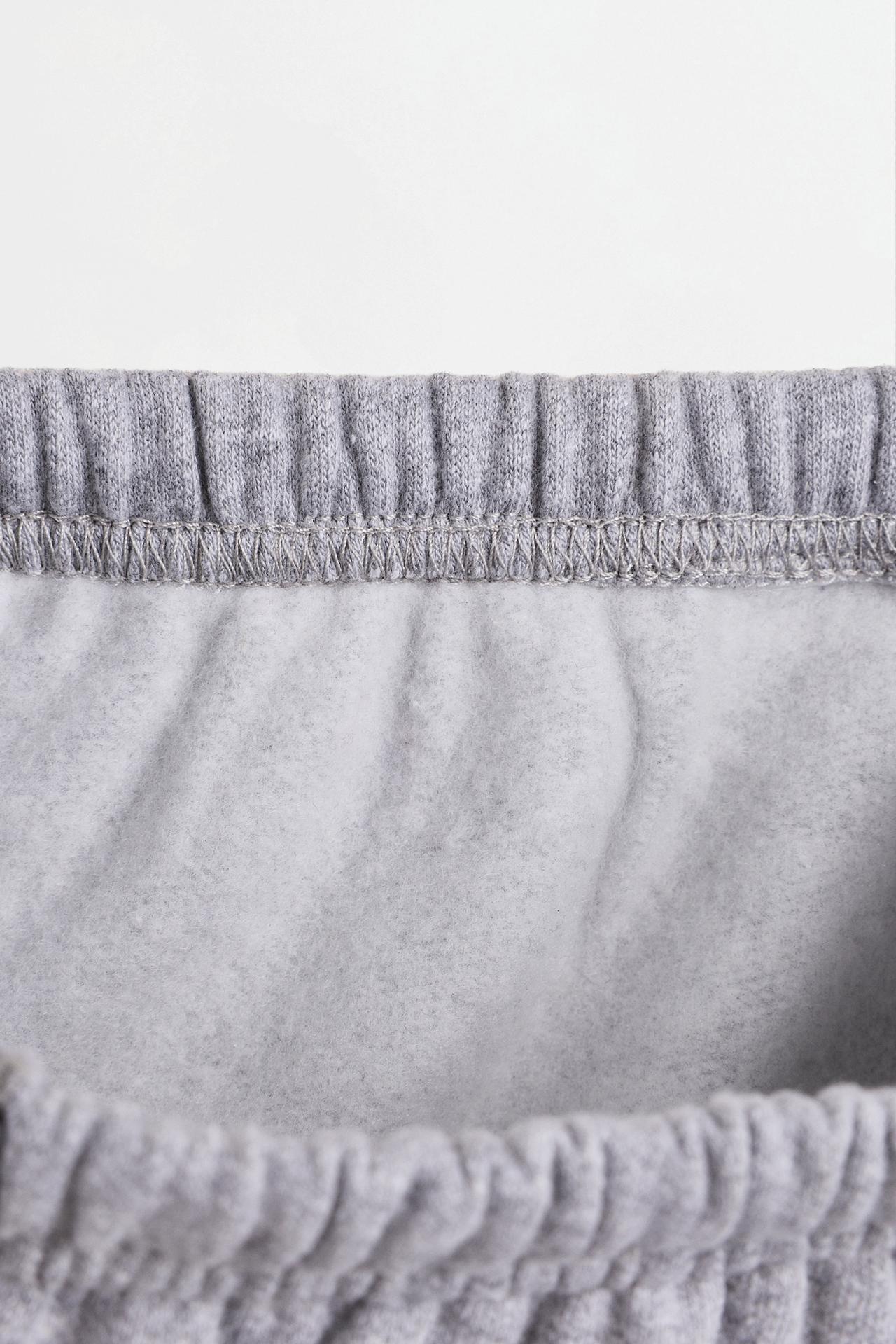 4-pack of plain plush joggers — NAVY
