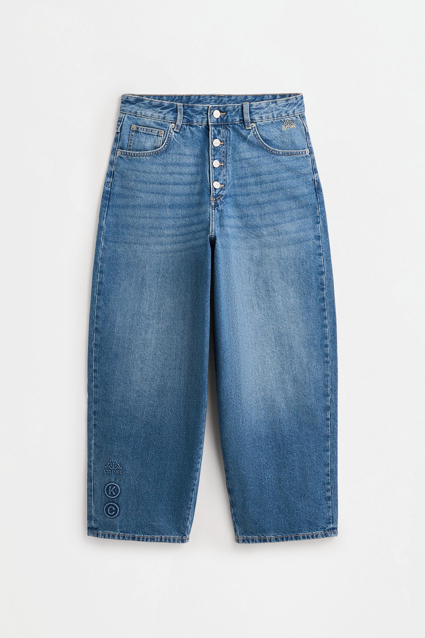 Jeans barrel Kappa Culture x Lefties
