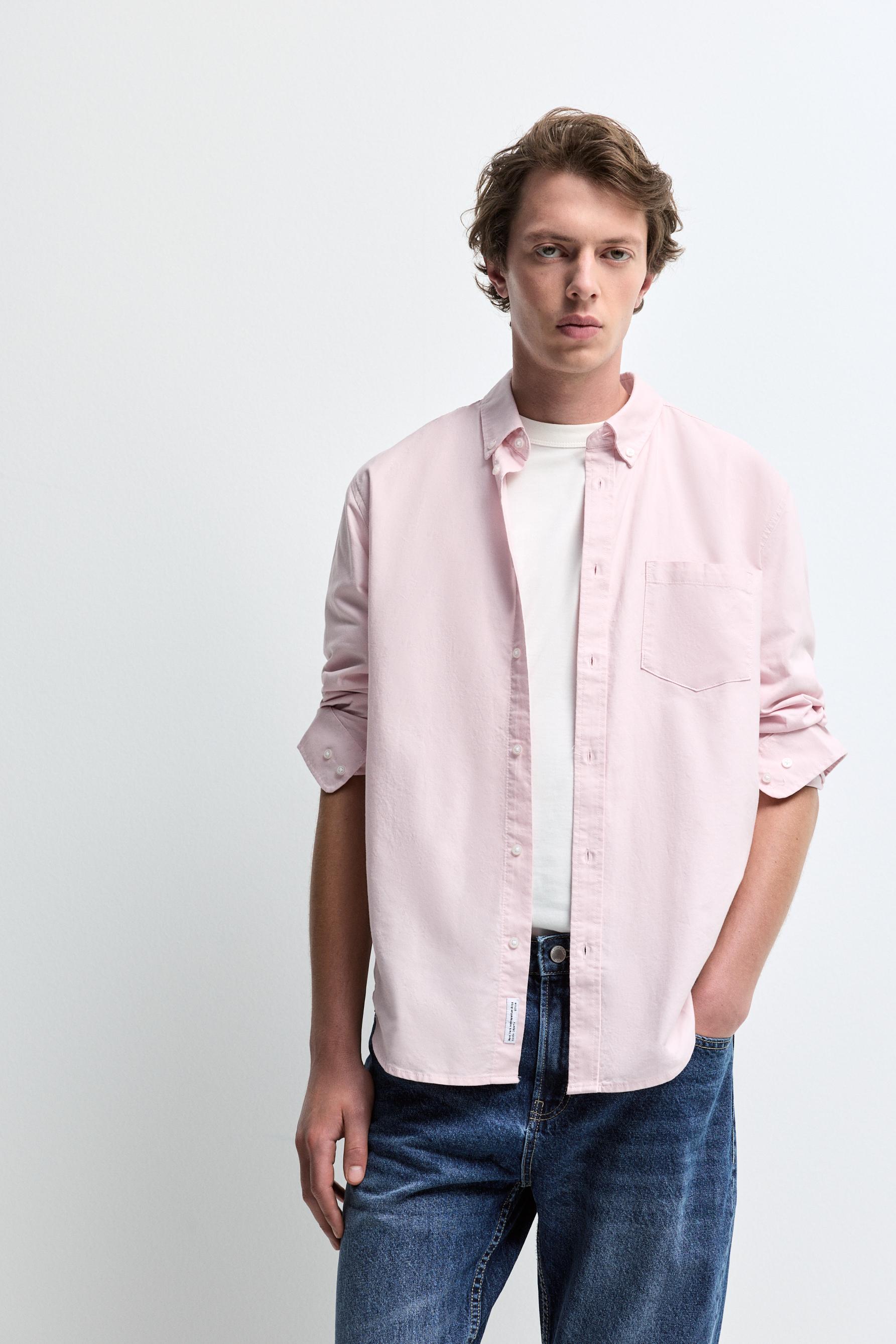 Oxford shirt — PALE PINK