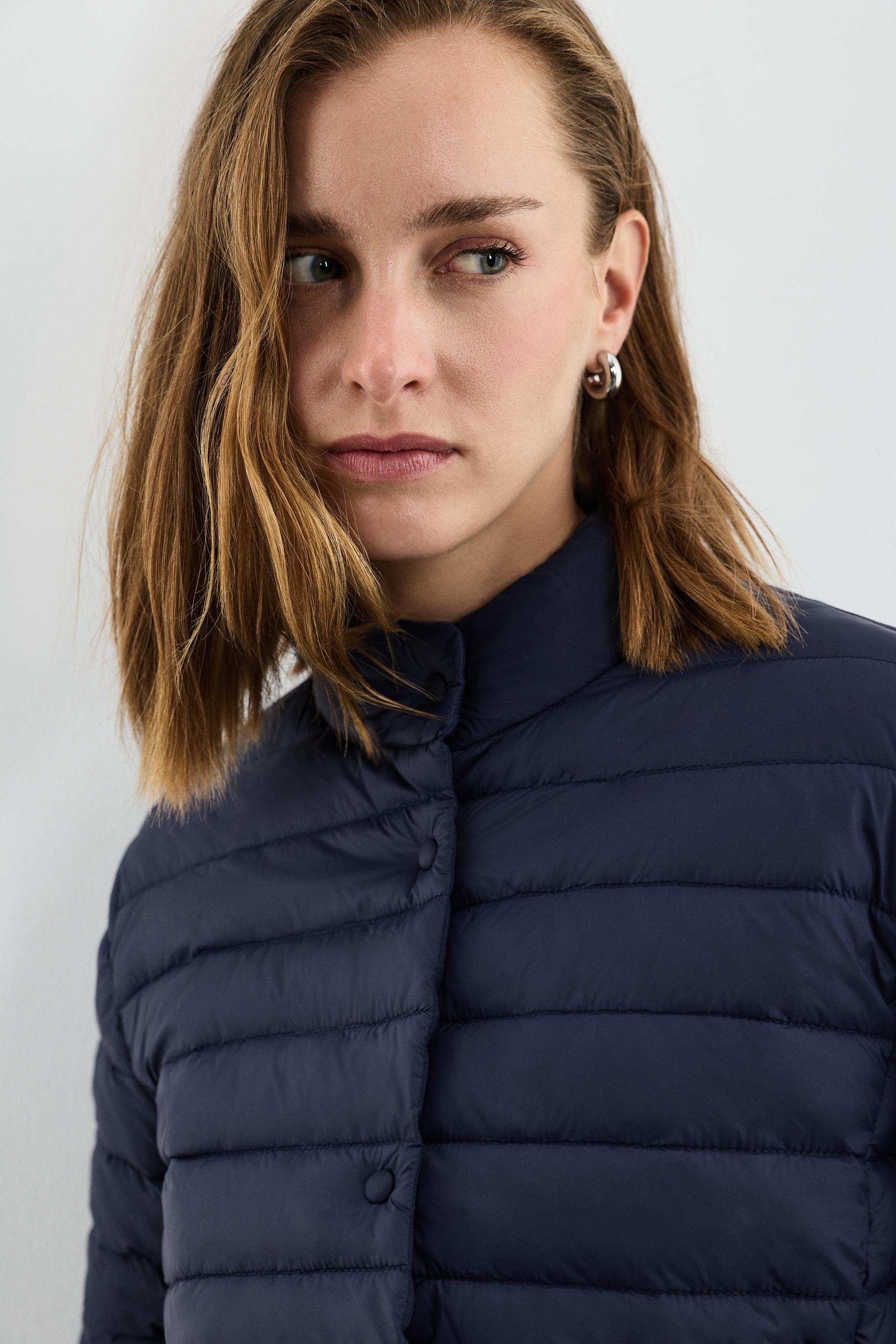 Lightweight quilted jacket — DARK NAVY
