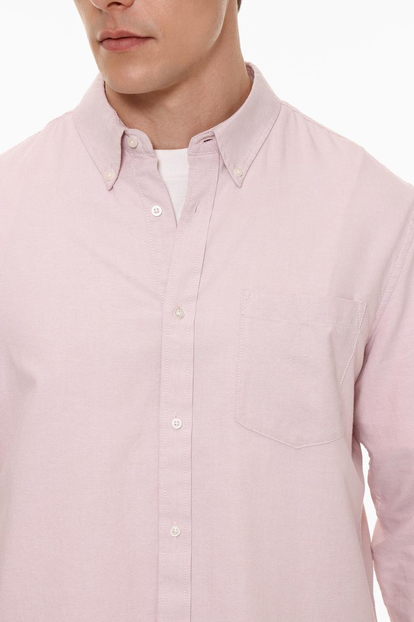 Camisa Oxford Camisas Palo Rosa Camisa Oxford Palo Rosa Camisa