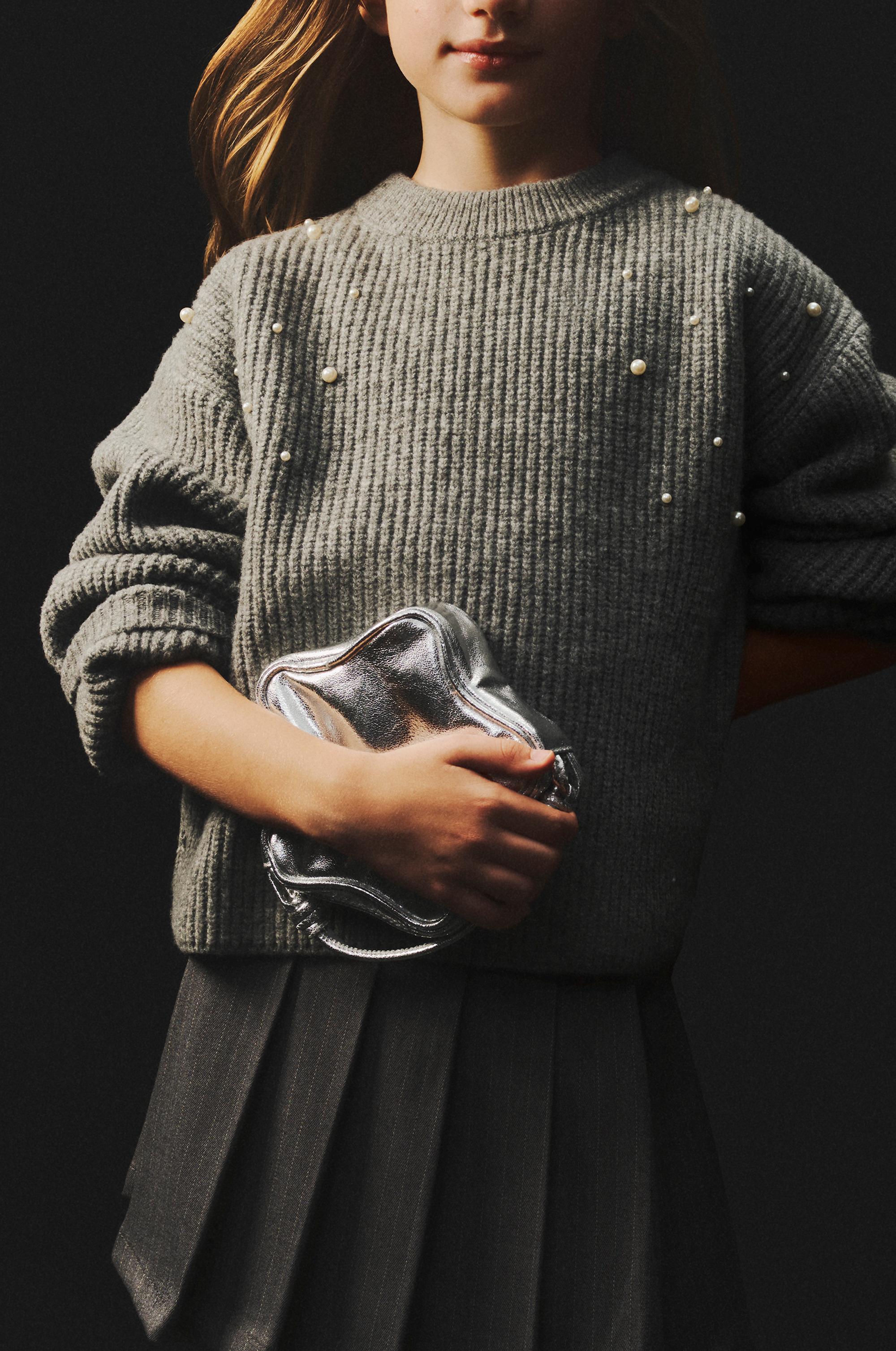 Star shoulder bag — SILVER