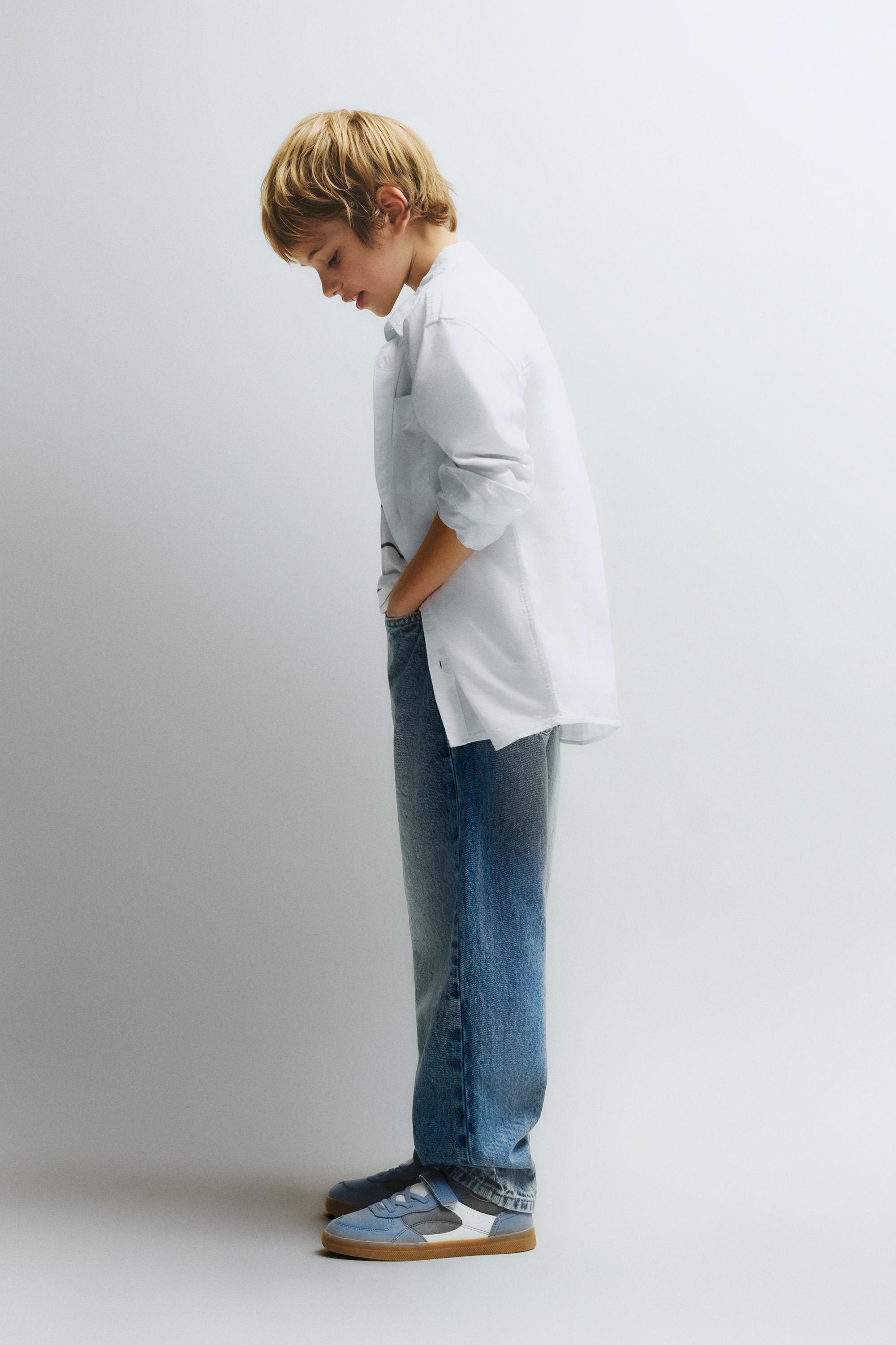 Oxford shirt — WHITE