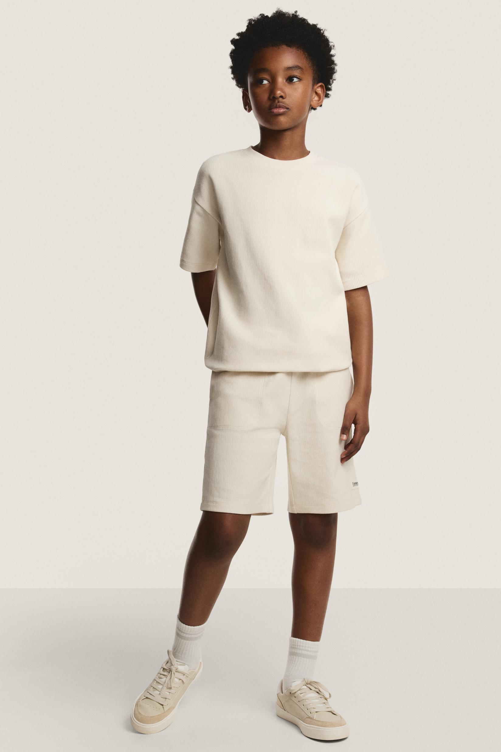 Ottoman T-shirt — ECRU