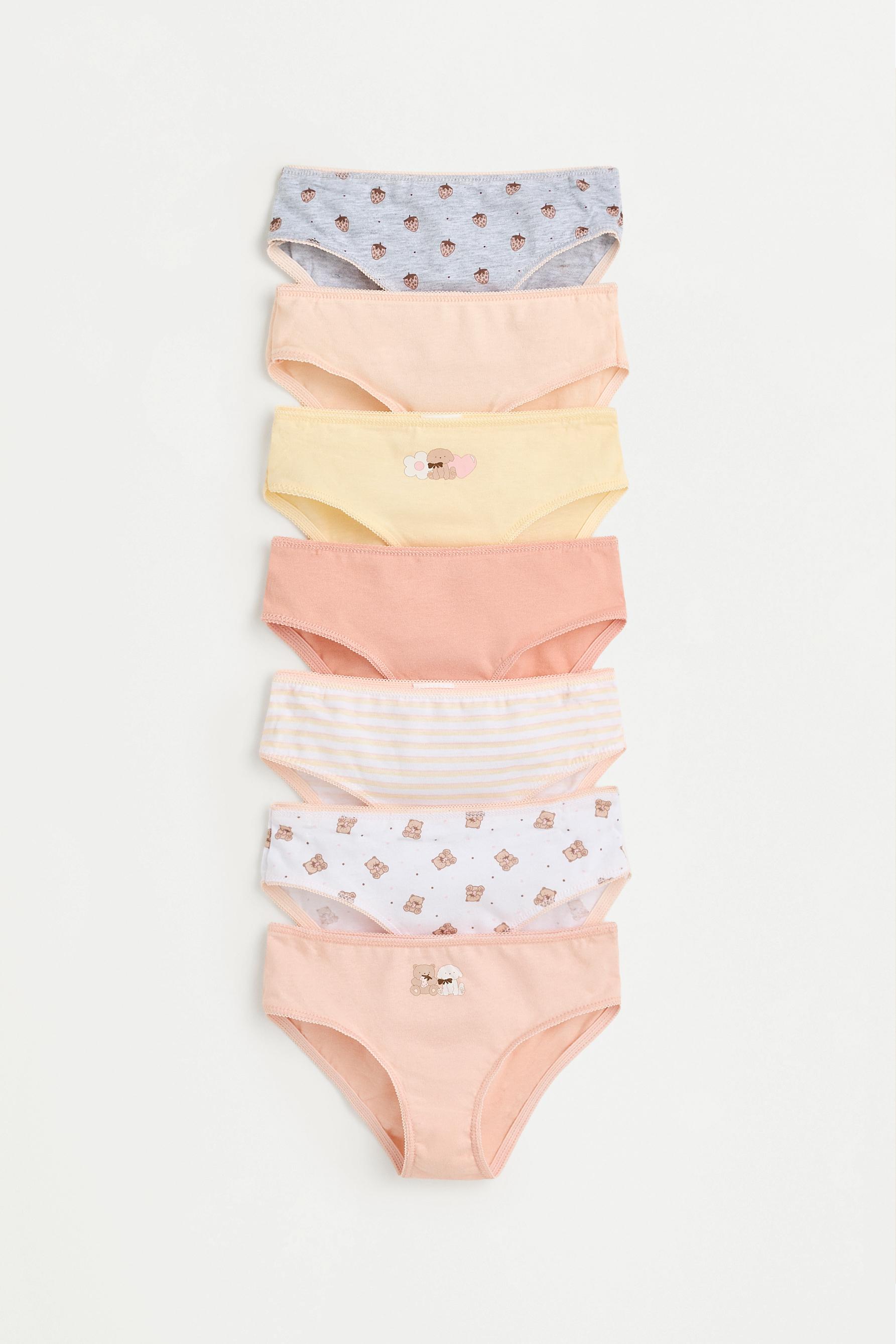 7-Pack Mixed Classic Briefs — TAN