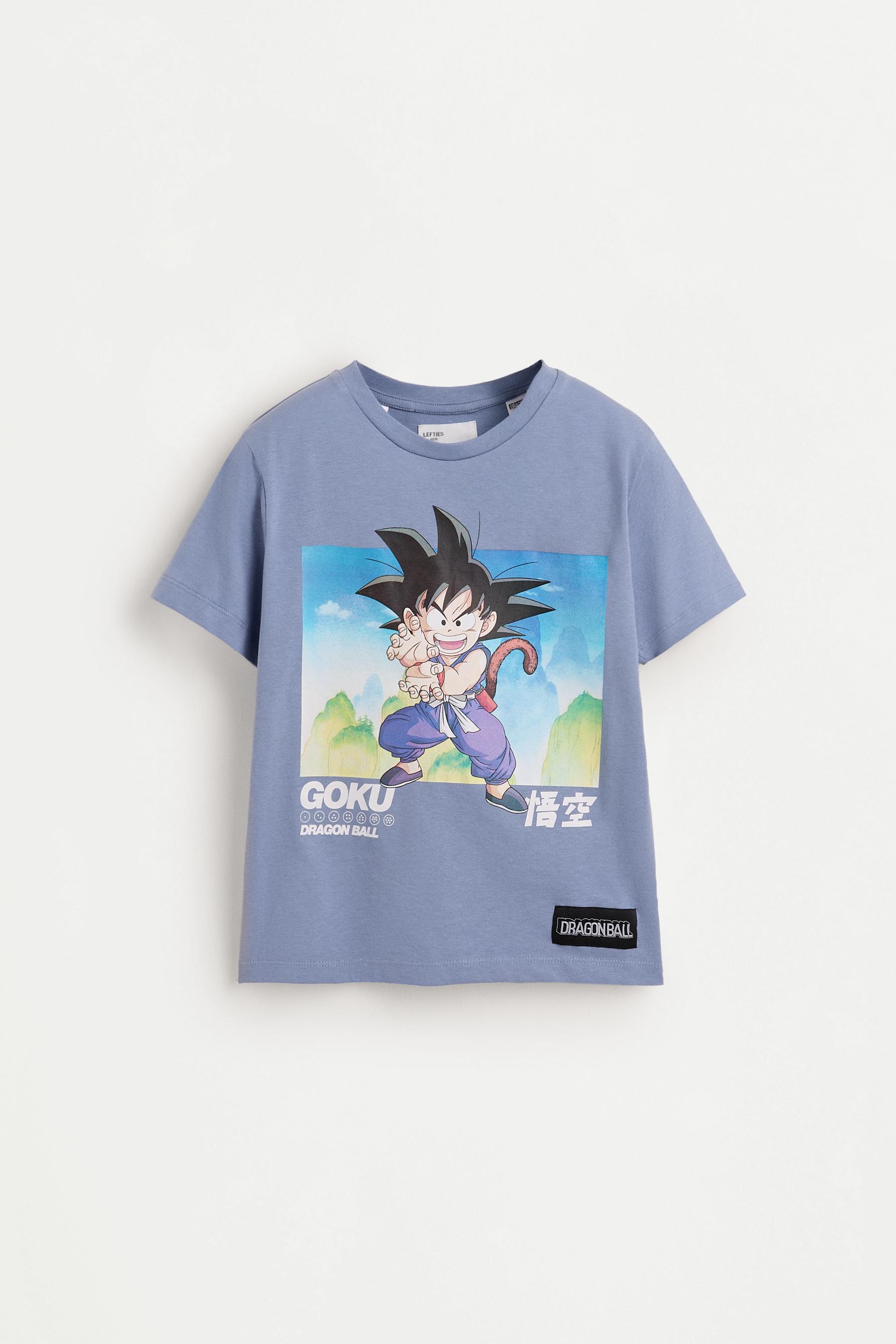 Goku Dragon Ball ©Bird Studio short pyjamas with sleep mask — BLUE