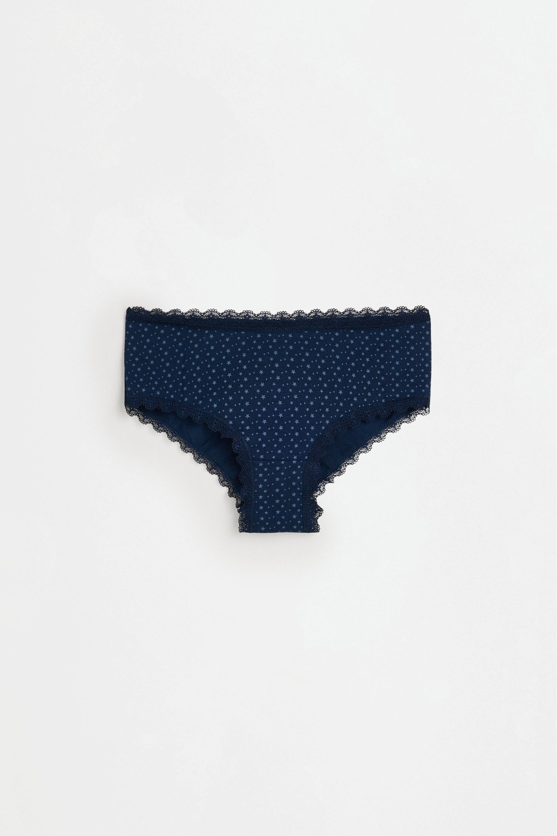 Assorted hipster briefs (3-pack) — INDIGO BLUE