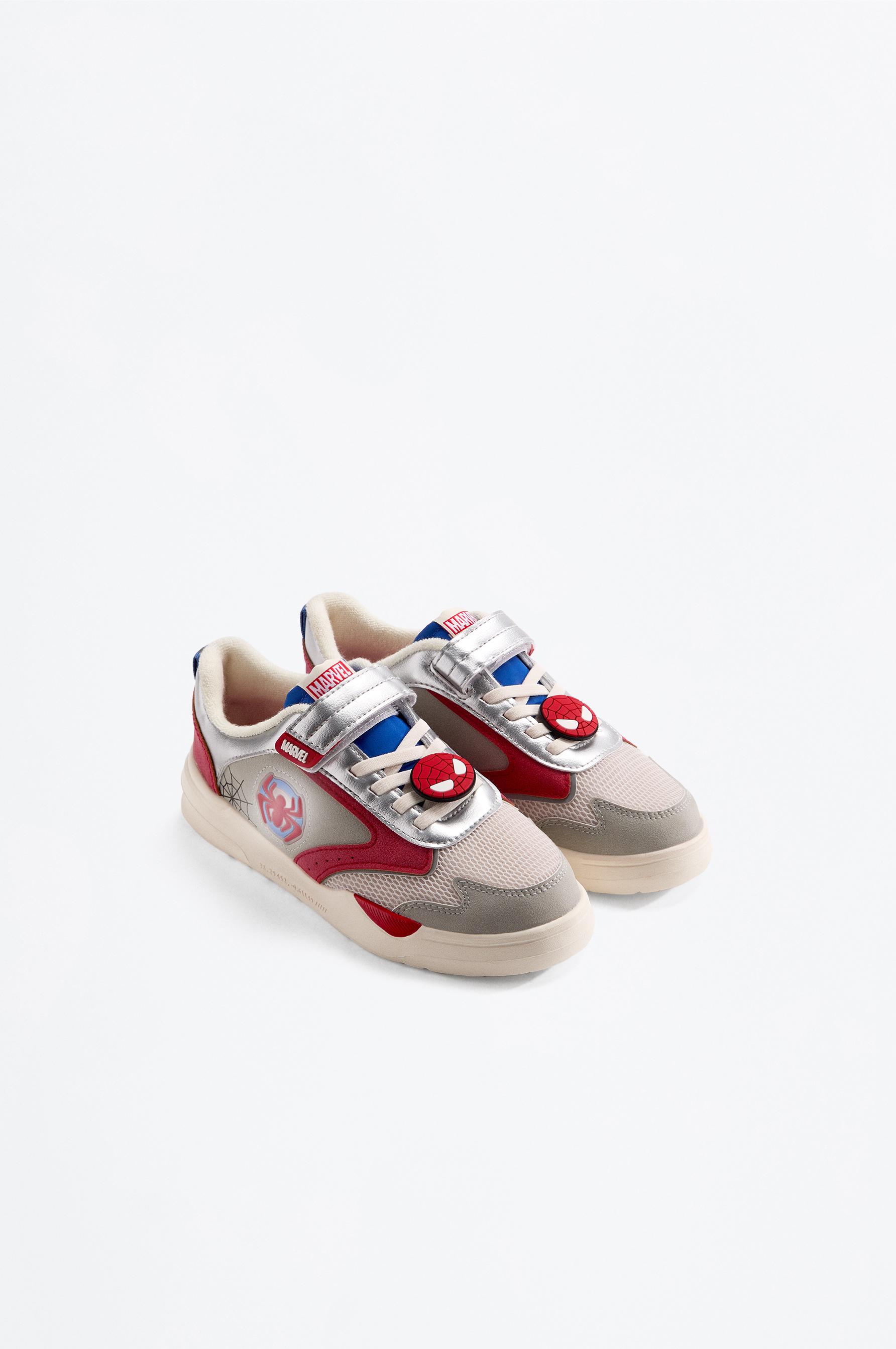 Spider-Man ©Marvel light-up sneakers — SILVER