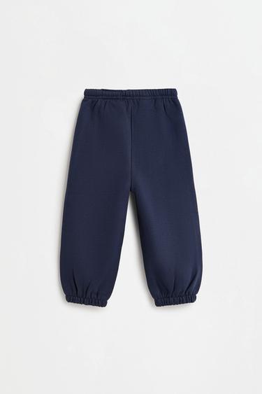 4-pack of plain plush joggers — NAVY 5