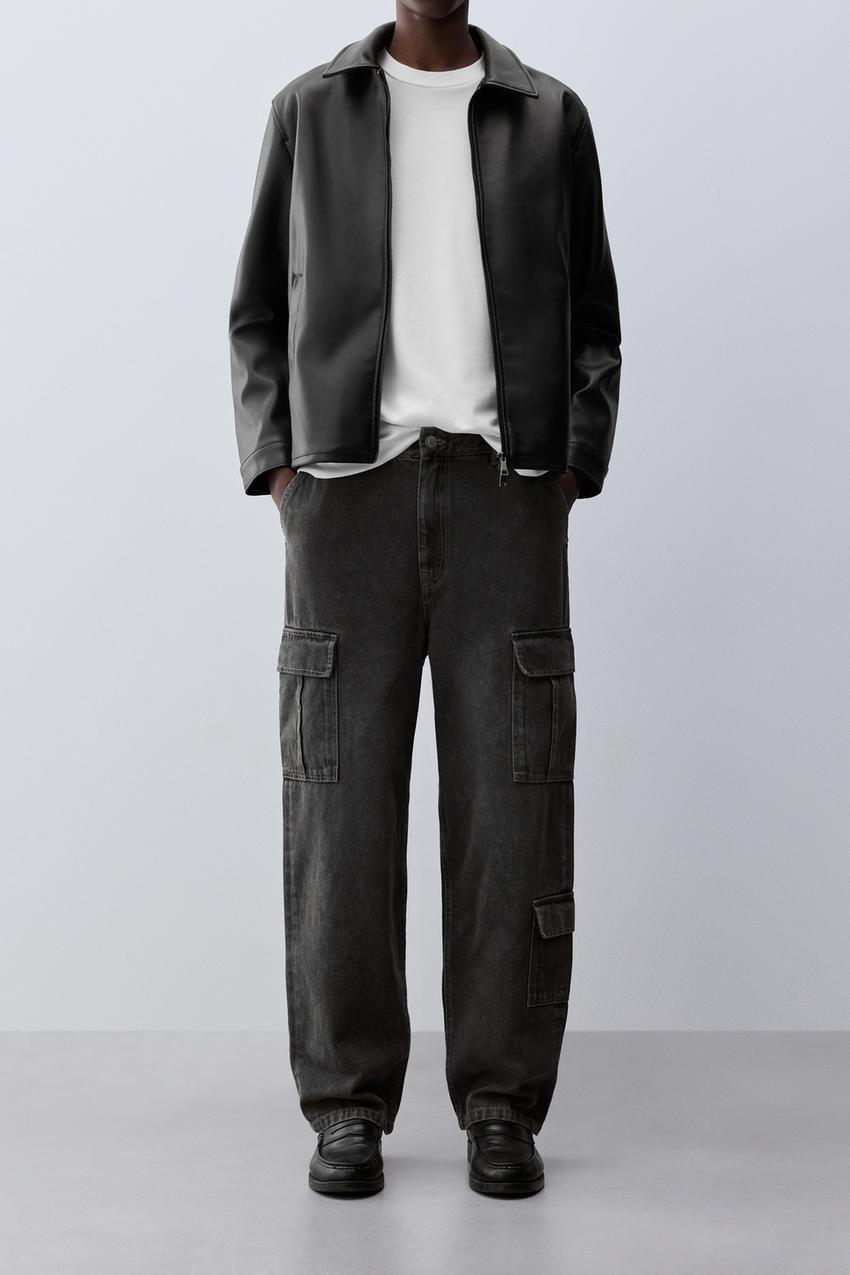 Jeans baggy cargo Pantalones ROPA Hombre Lefties México