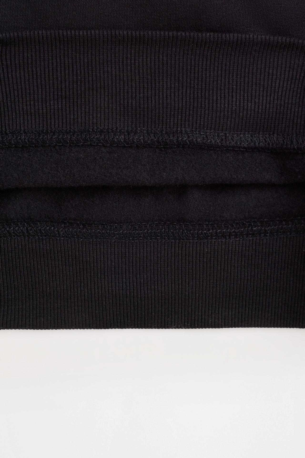 Printed sweatshirt — BLACK