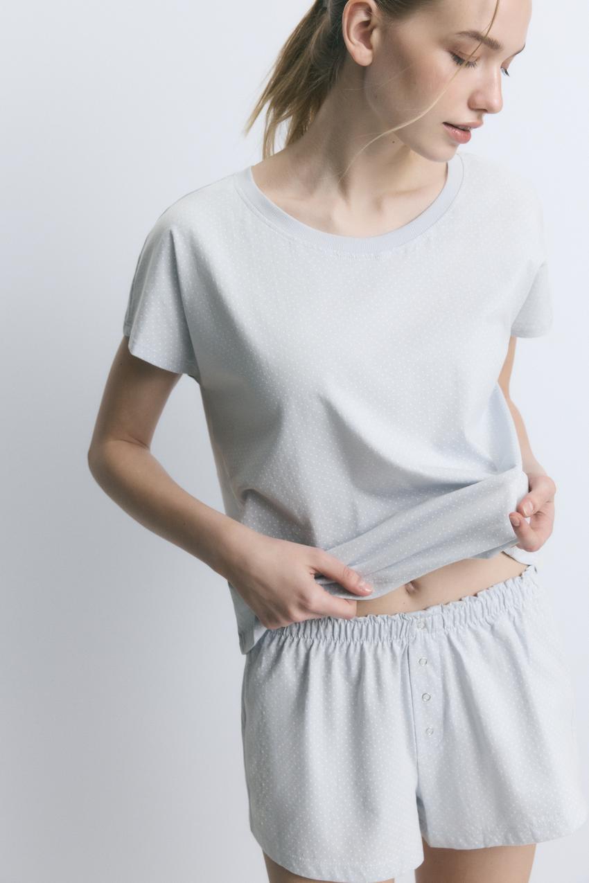 Pijama corto básico Zapatillas De Casa ROPA INTERIOR PIJAMAS