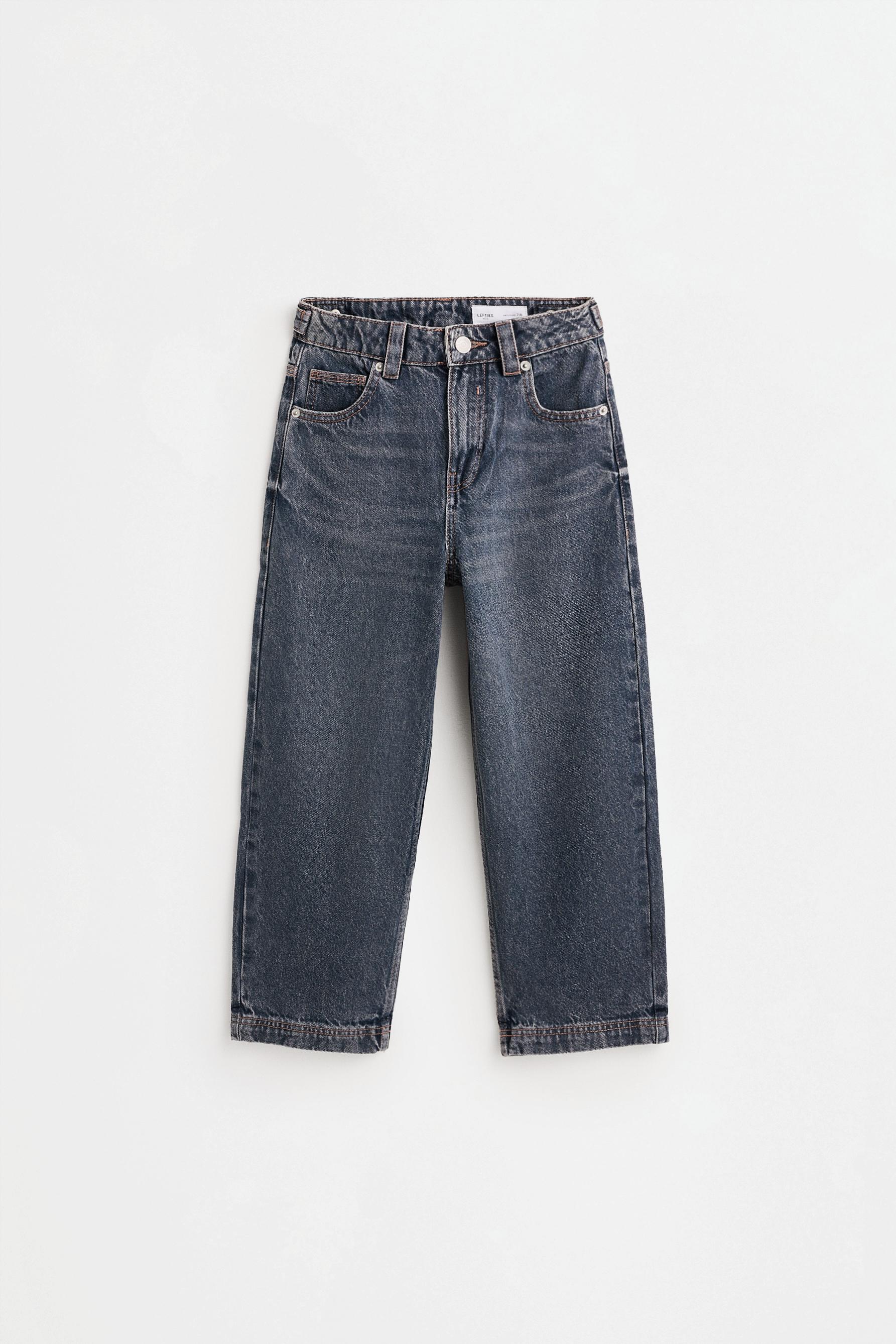 Jeans wide leg lavado