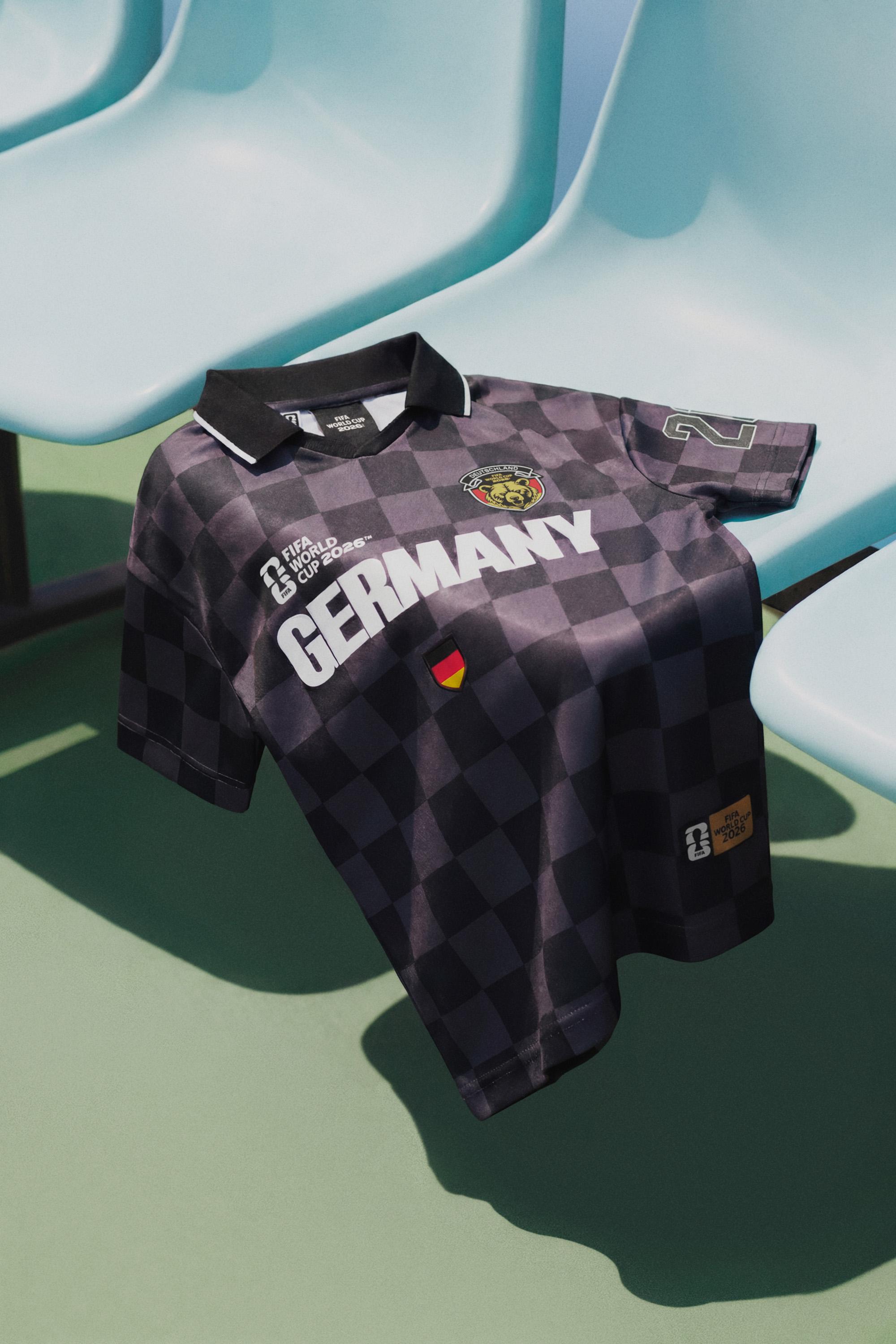 Kids | Germany FIFA World Cup 2026 Polo — BLACK