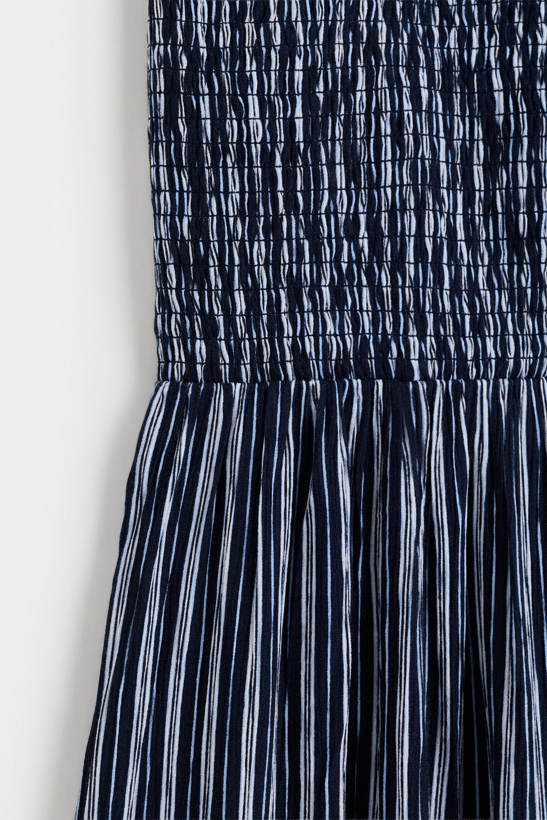Halter midi dress — NAVY