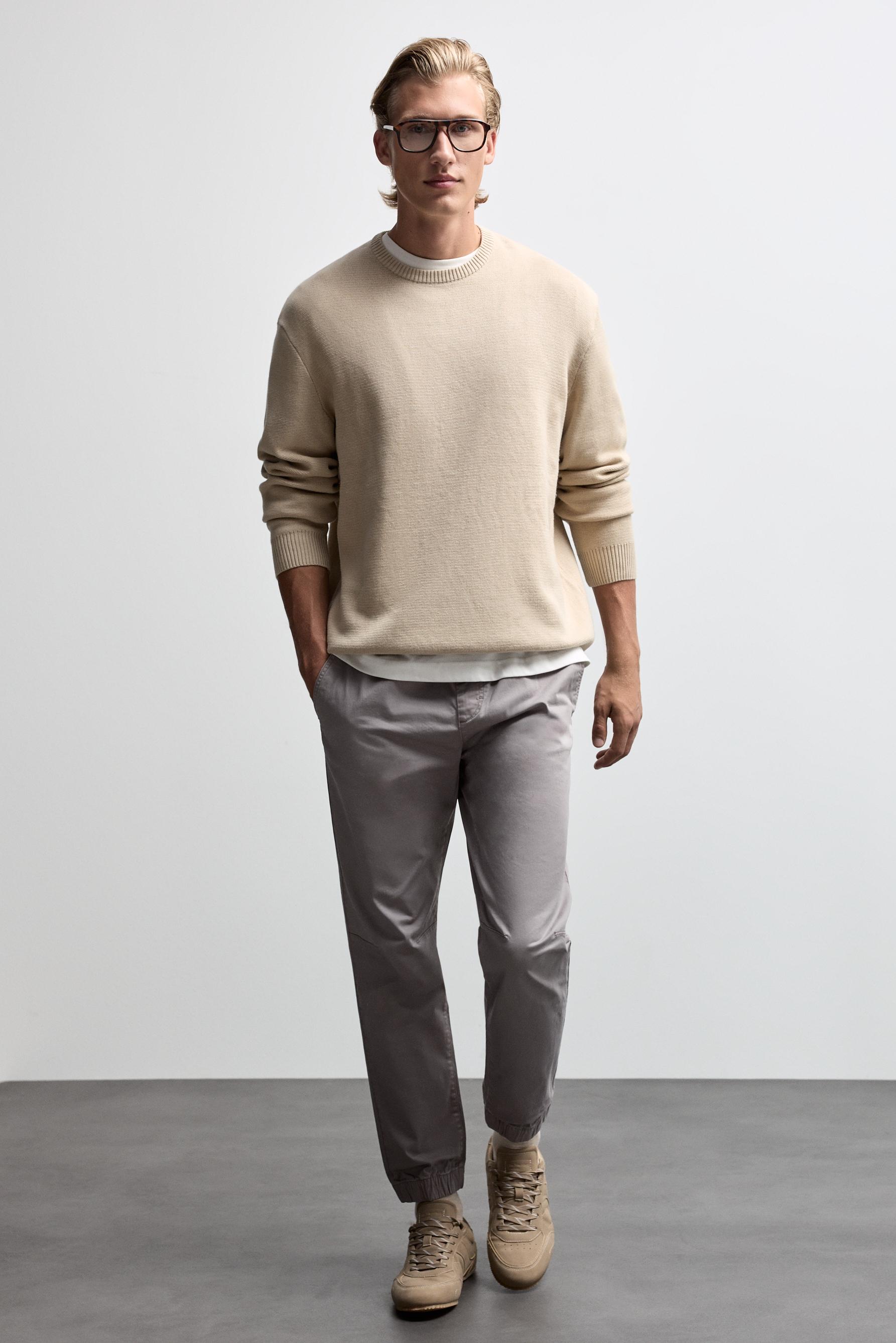 Slim fit joggers — GREY