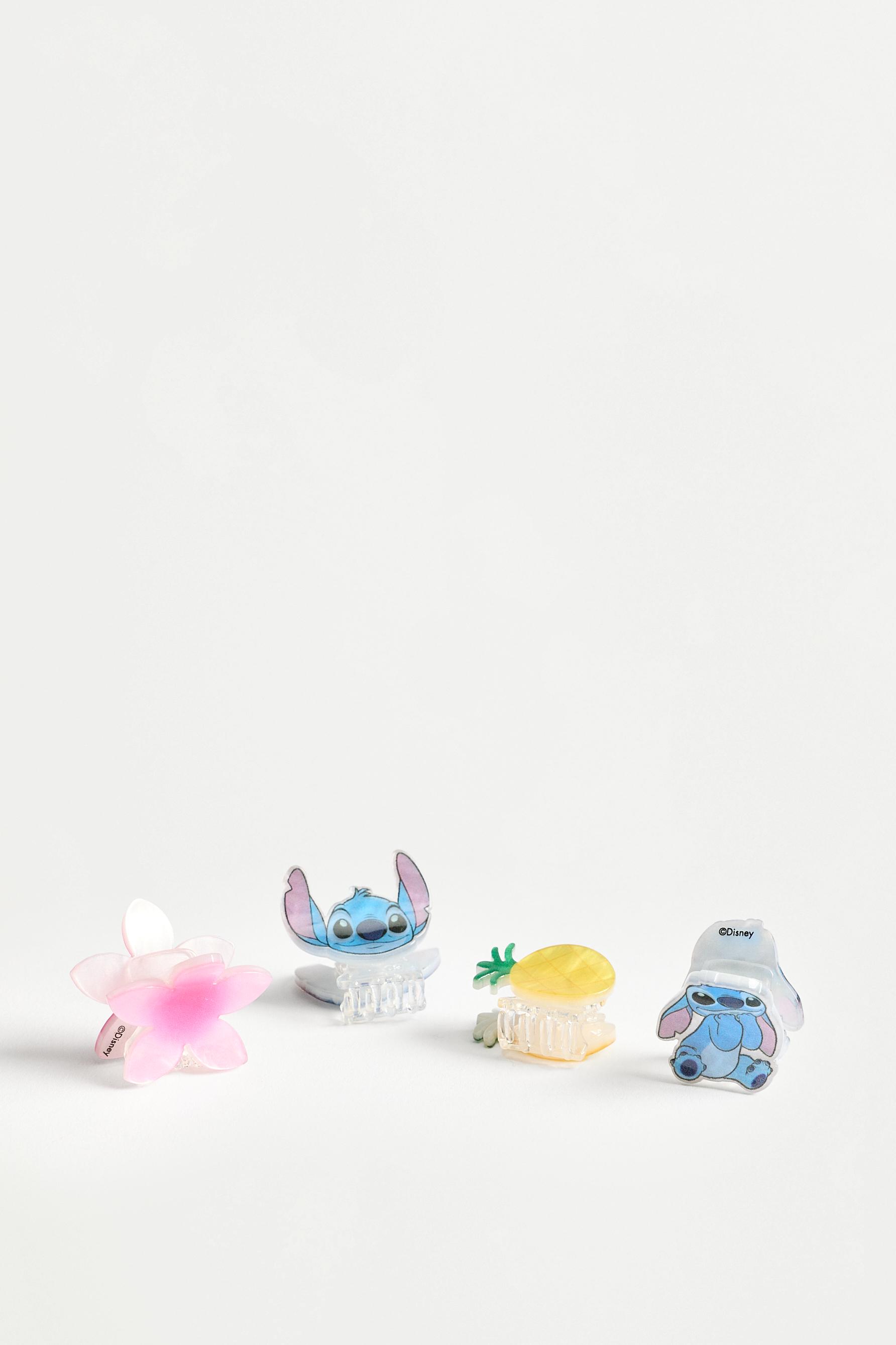 Stitch ©Disney hair clips (4-pack) — BLUE