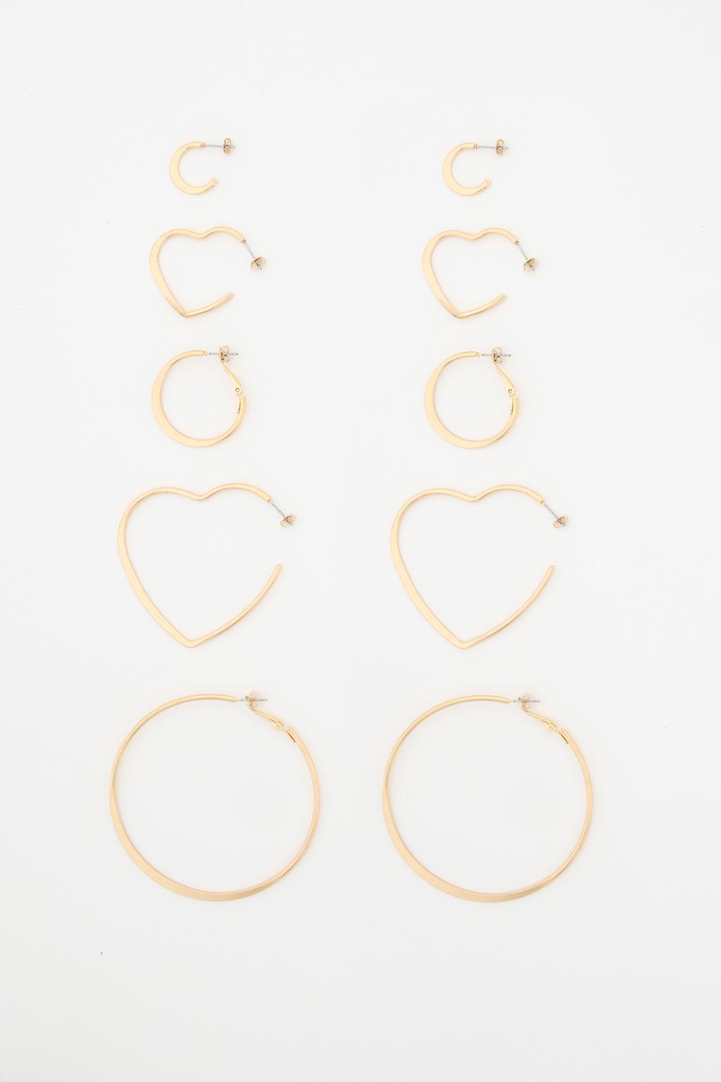 6-pack of assorted earrings