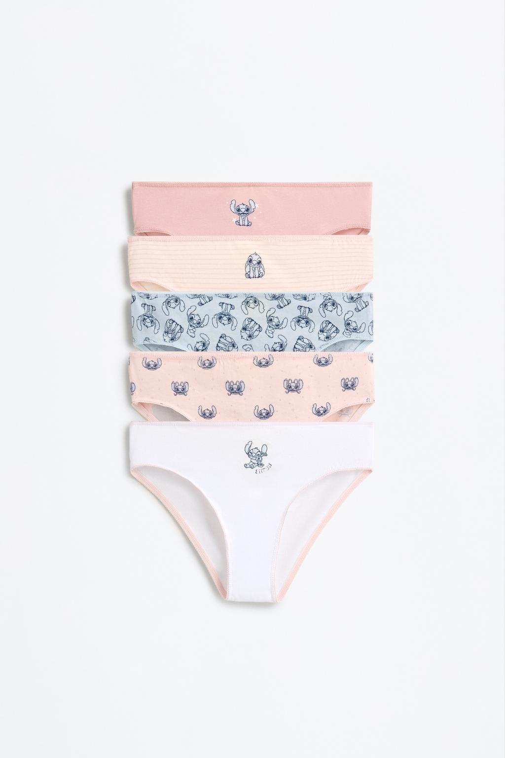 Pack 5 braguitas Stitch ©Disney