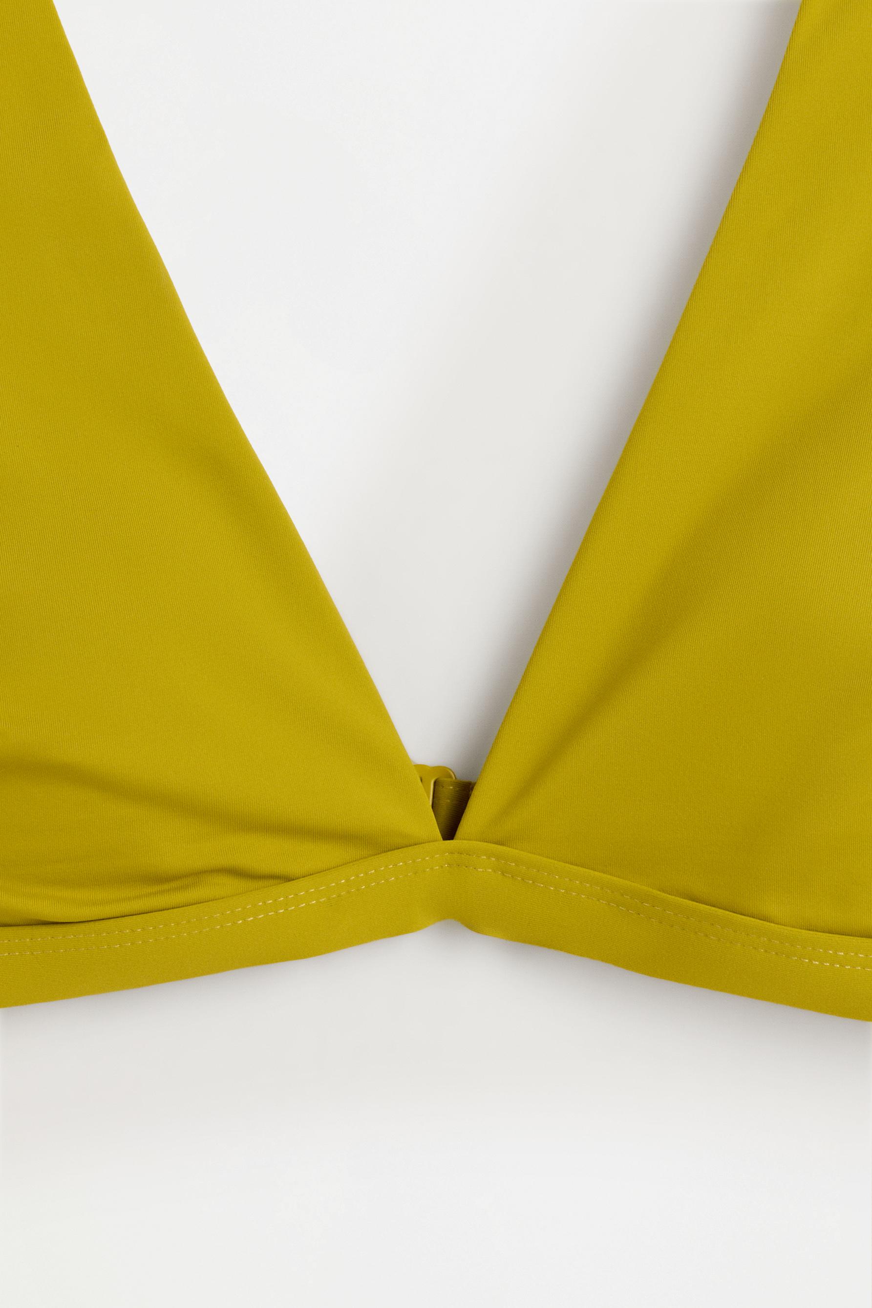 Basic bikini top — OLIVE GREEN