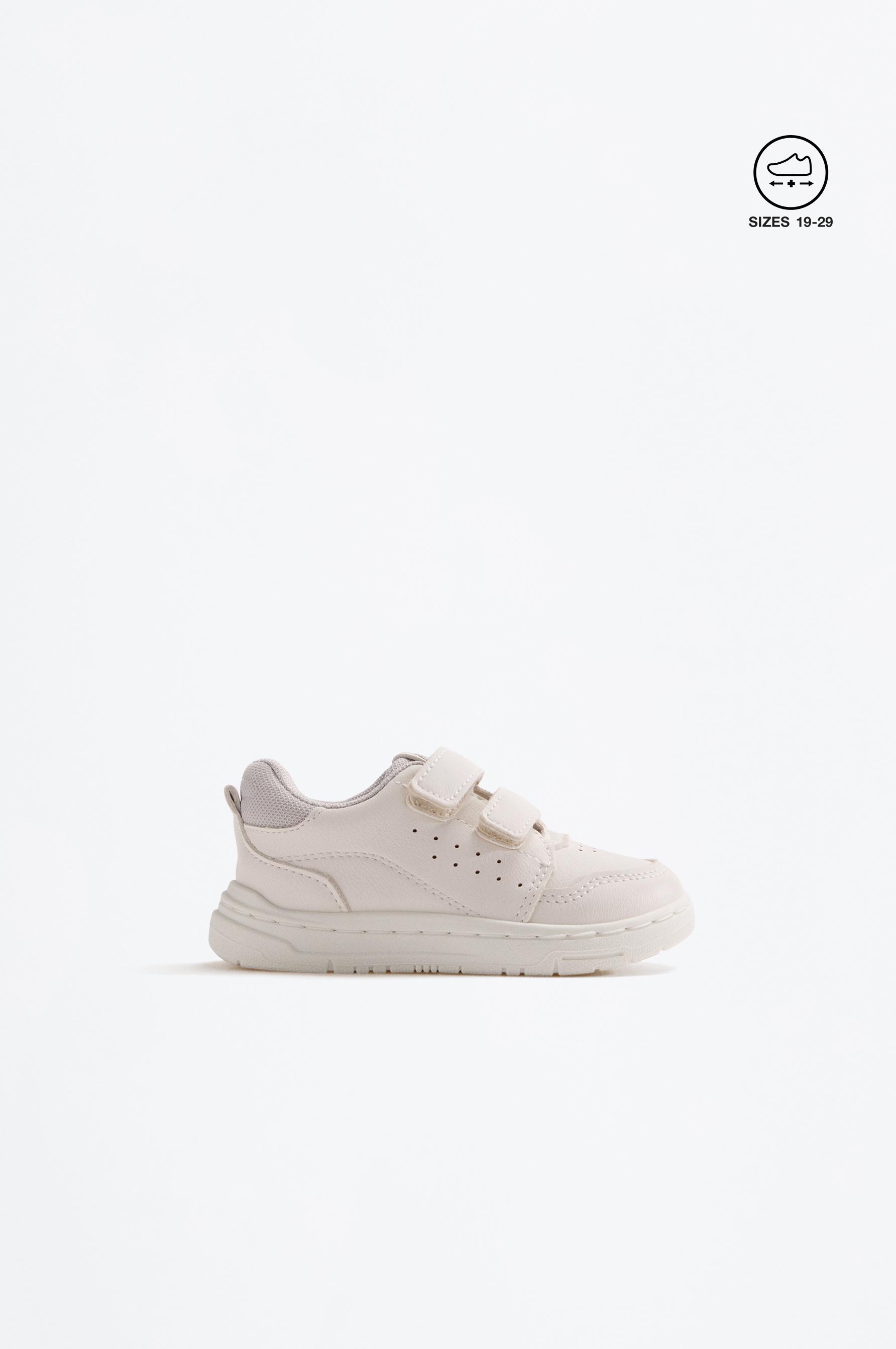 Minimalist athletic shoe — WHITE