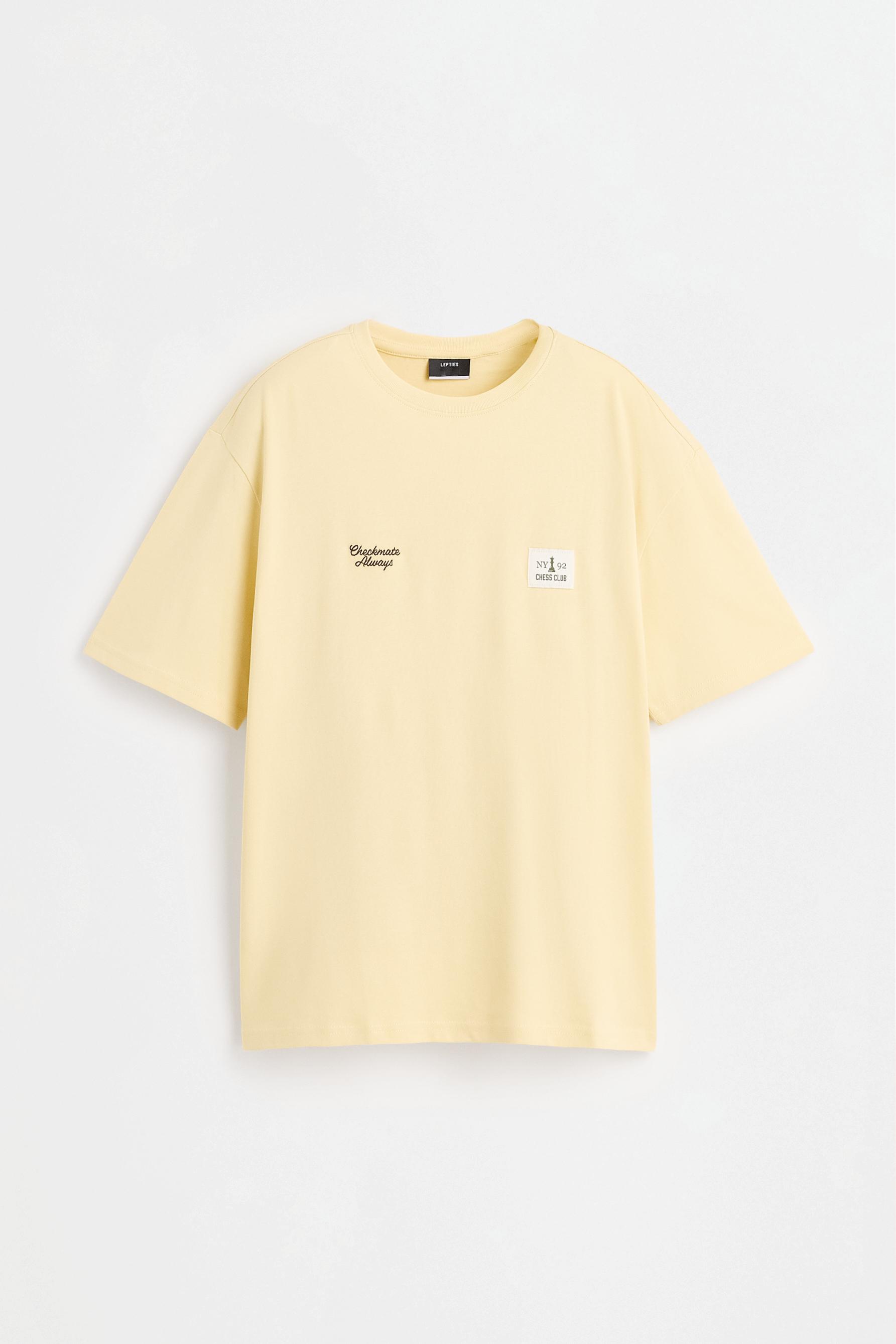 Patch T-shirt — VANILLA