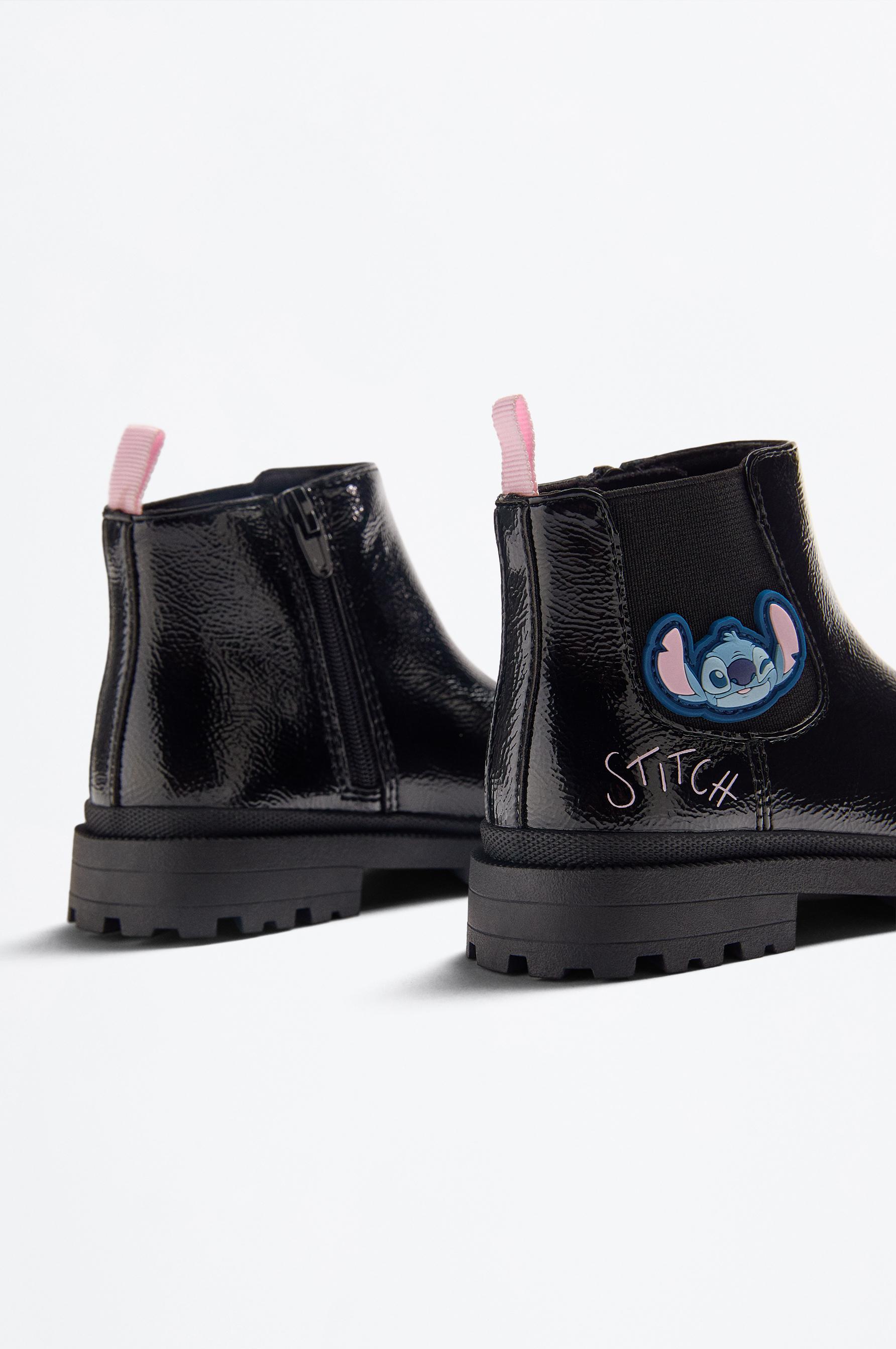Lilo & Stitch ©Disney Chelsea boots — BLACK