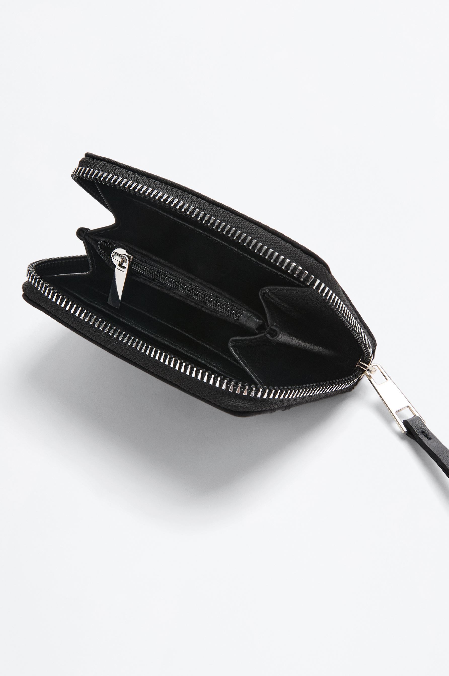 Nylon wallet — BLACK