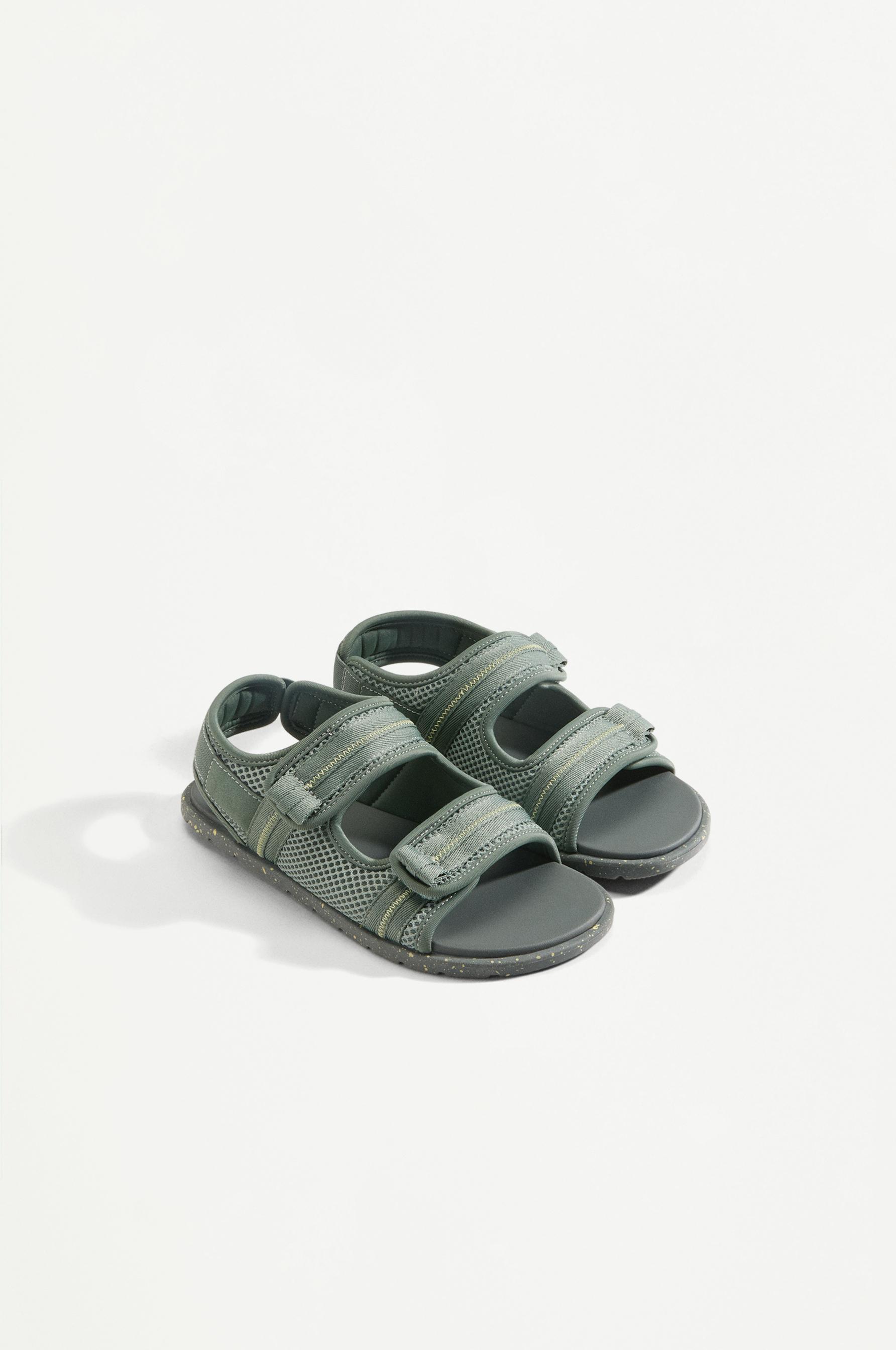 Kids' adventure barefoot sandals — KHAKI